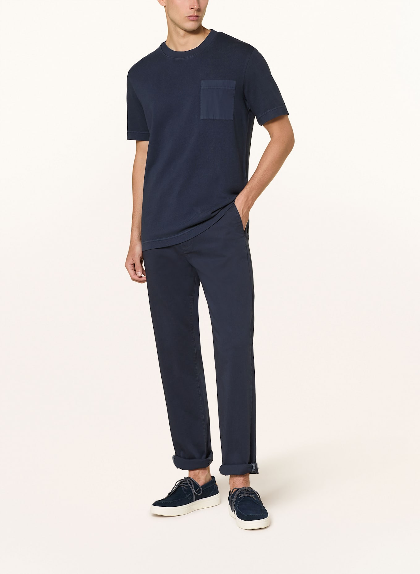 Marc O'Polo T-Shirt: DUNKELBLAU
