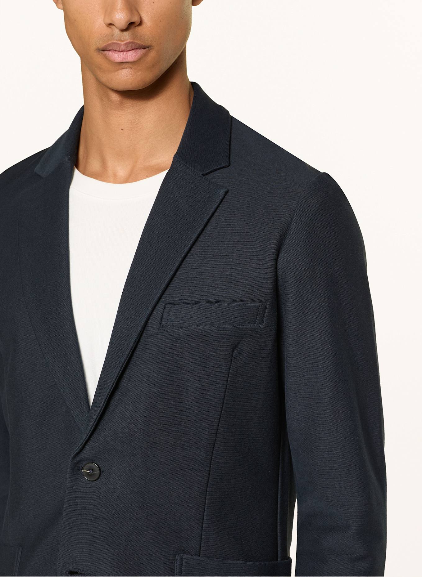 Marc O'Polo Jersey jacket regular fit: DARK BLUE