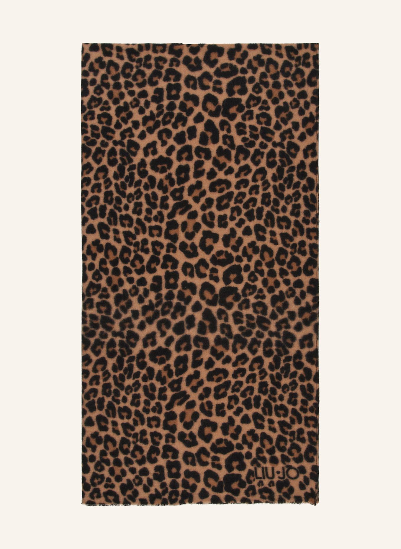 LIU JO Scarf: LIGHT BROWN / BROWN / DARK BROWN