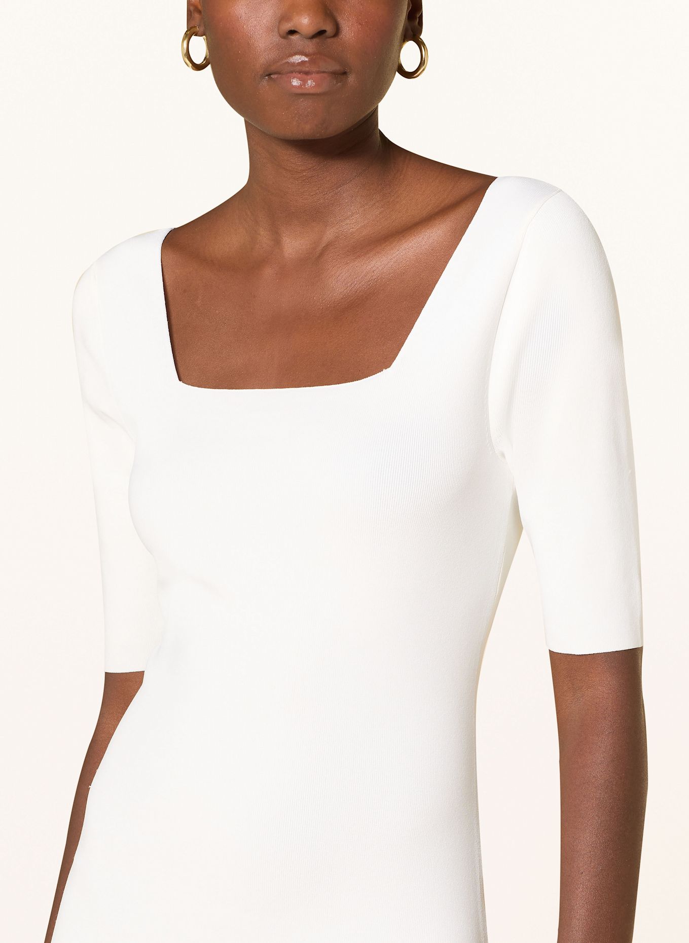 TED BAKER Strickkleid MIYHAA: WEISS