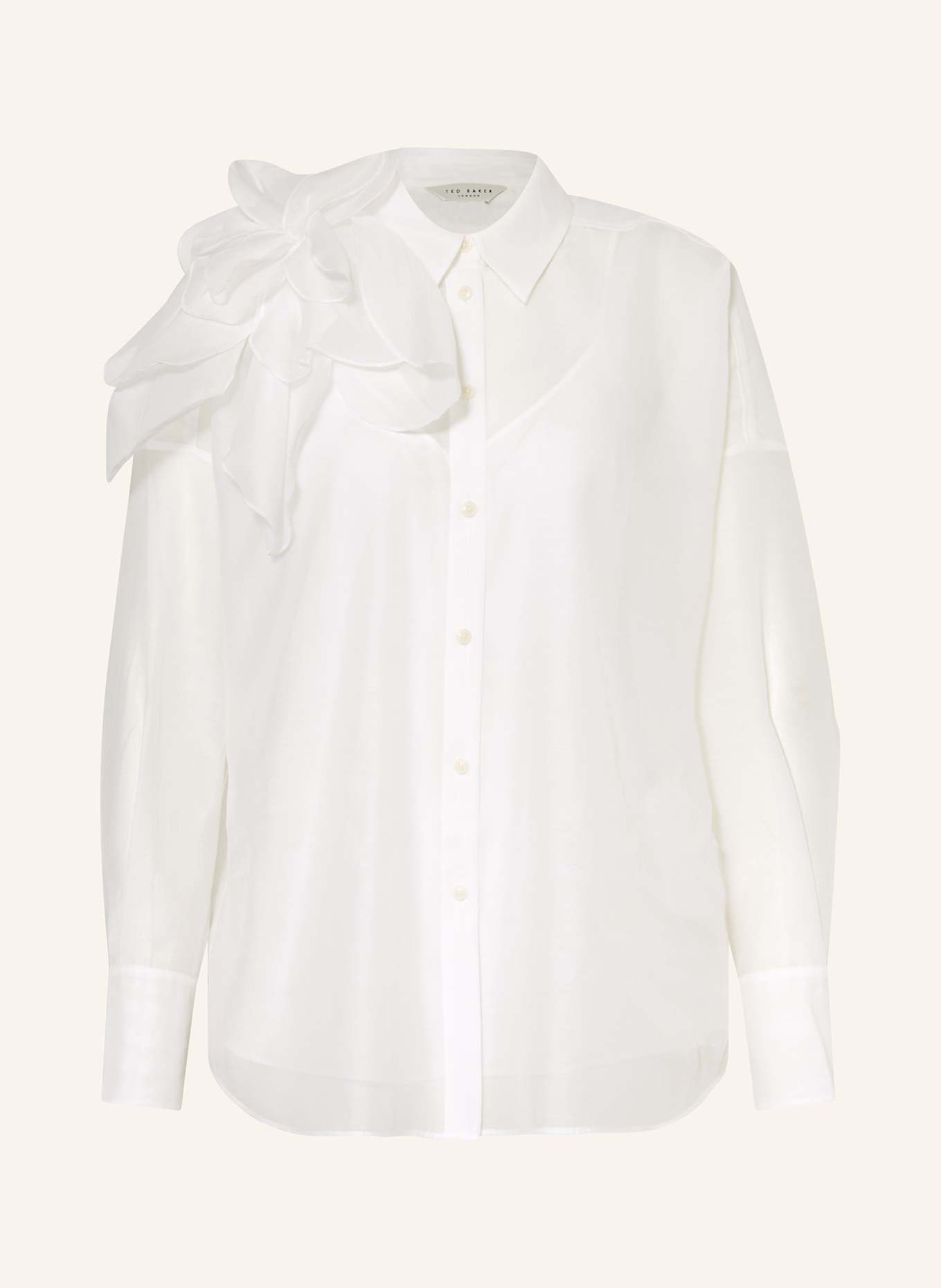 TED BAKER Shirt blouse LANYAA: ECRU
