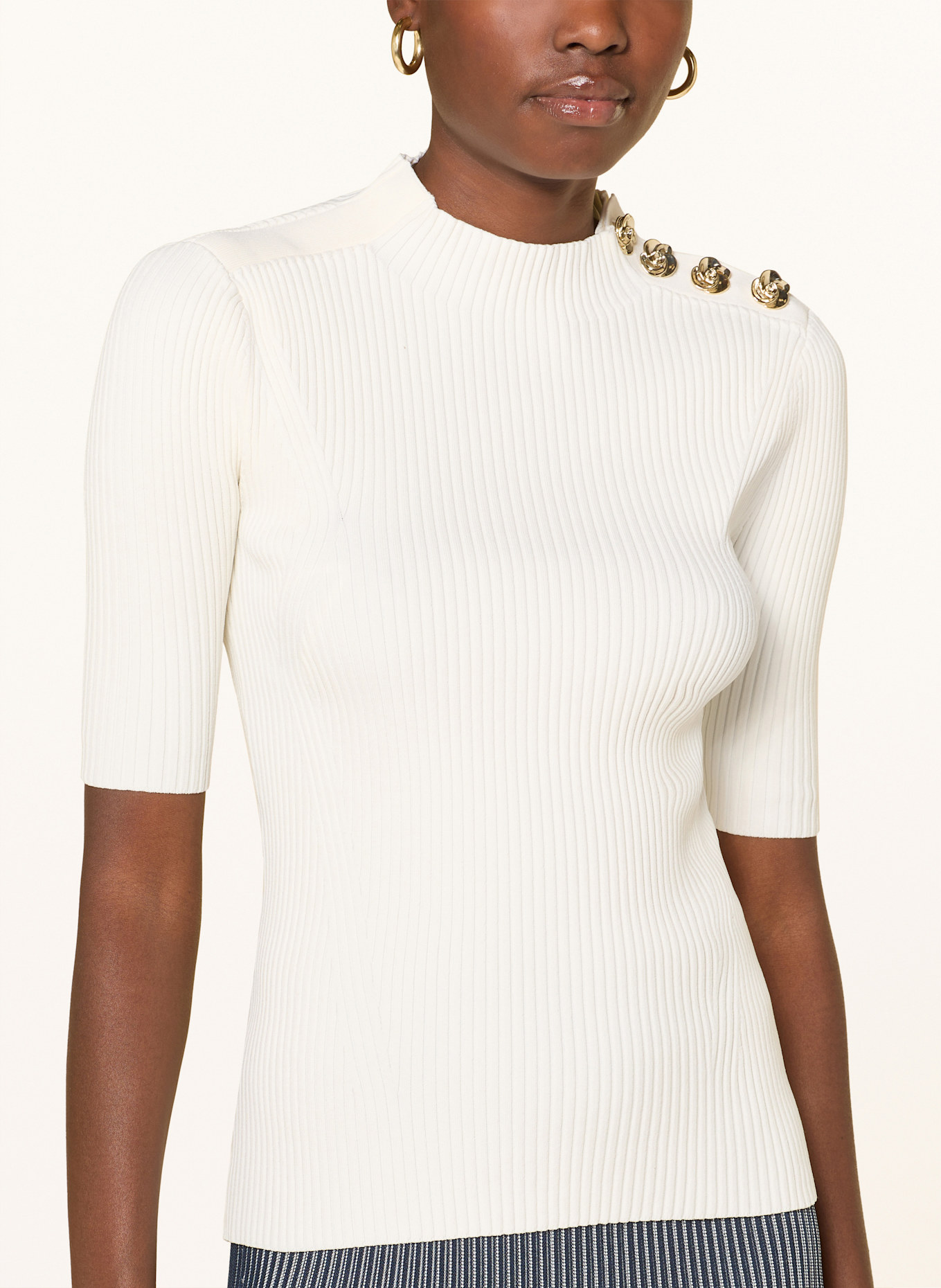 TED BAKER Strickshirt EELIIA: WEISS