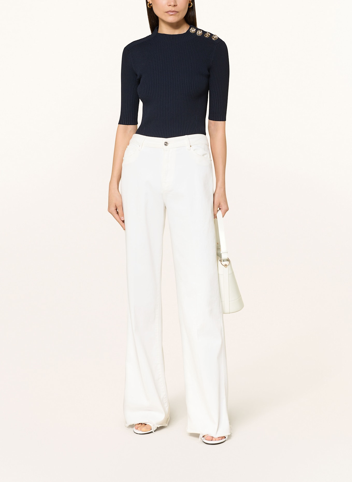 TED BAKER Strickshirt EELIIA: DUNKELBLAU