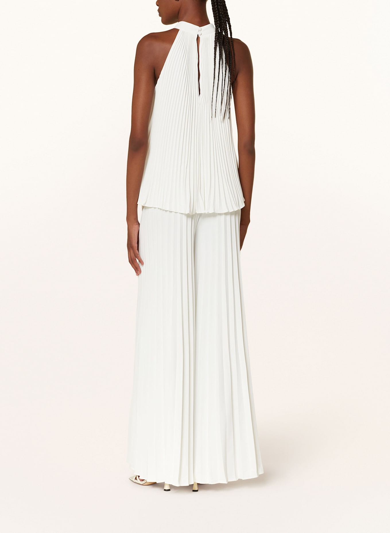 TED BAKER Pleated trousers HARYX: WHITE