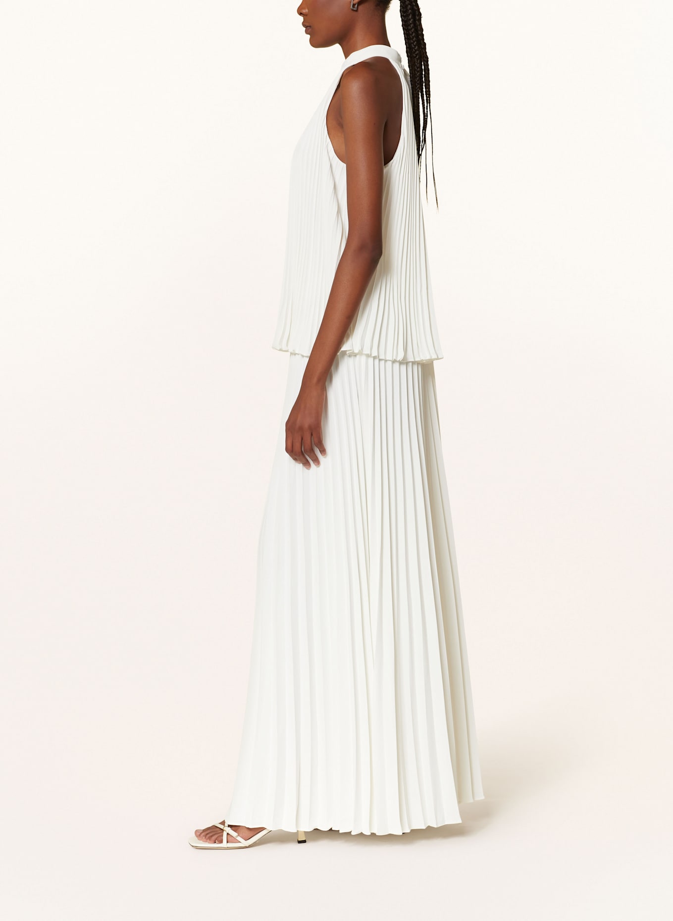 TED BAKER Pleated trousers HARYX: WHITE