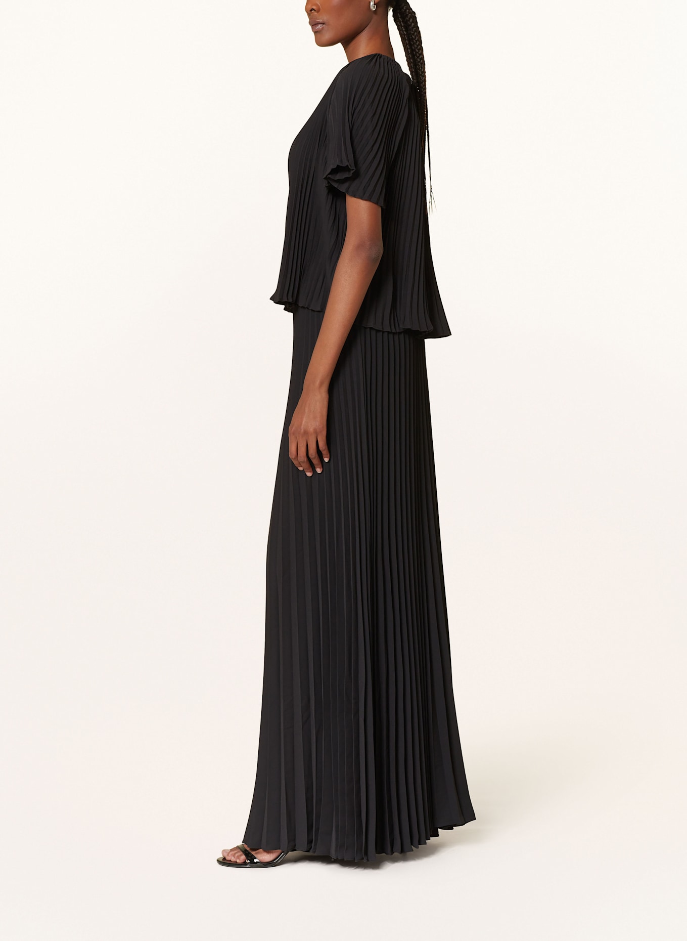 TED BAKER Pleated trousers HARYX: BLACK