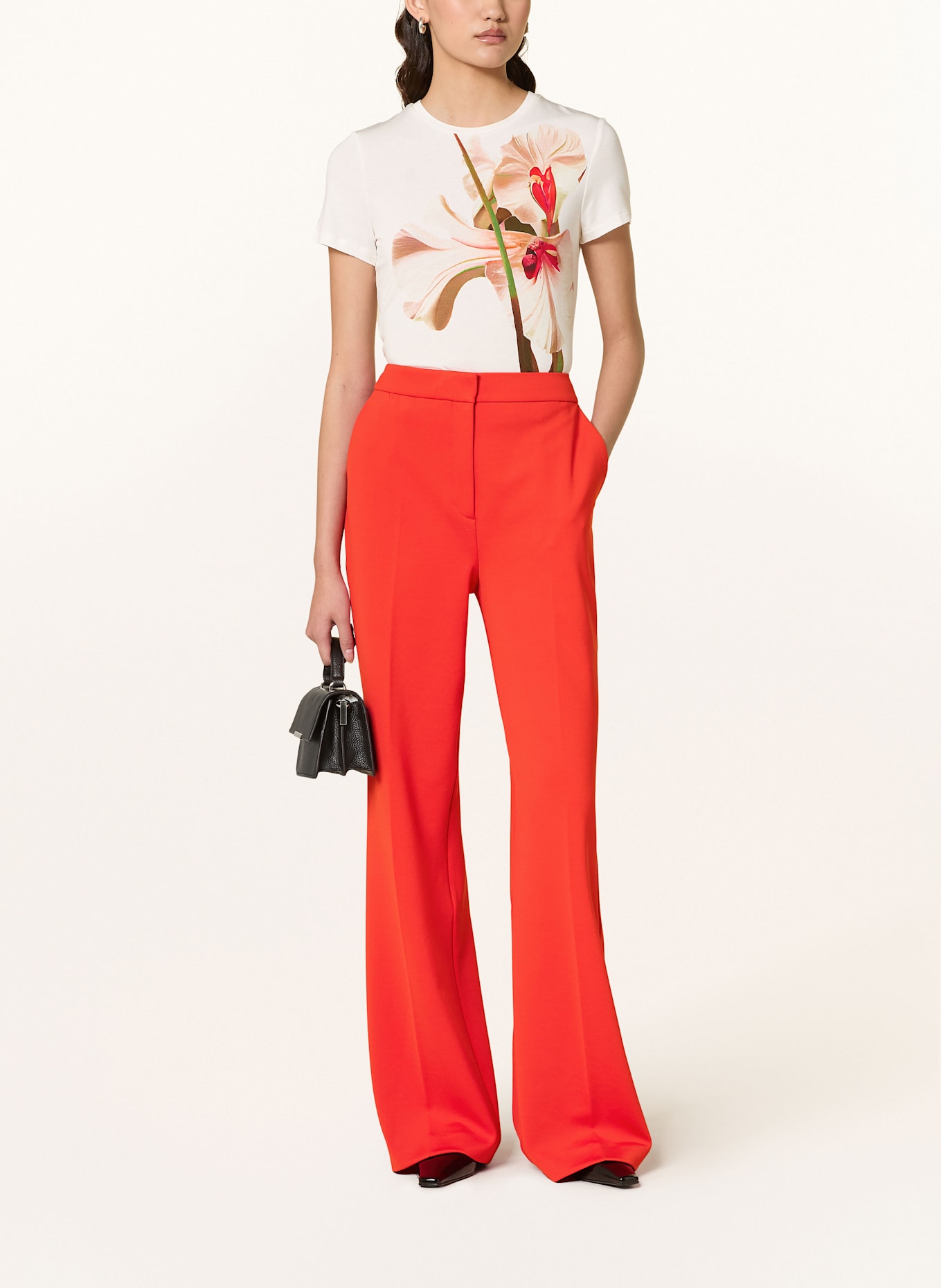 TED BAKER Bootcut trousers INDRIV: RED