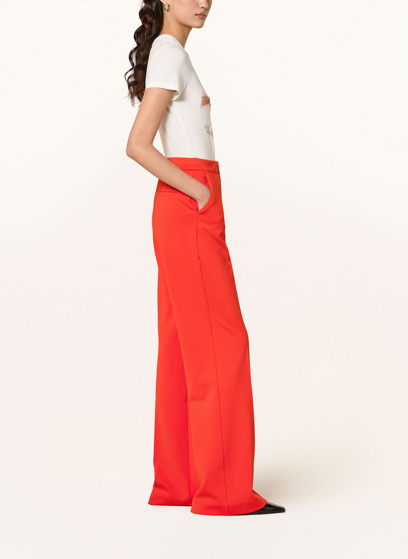 TED BAKER Bootcut trousers INDRIV: RED