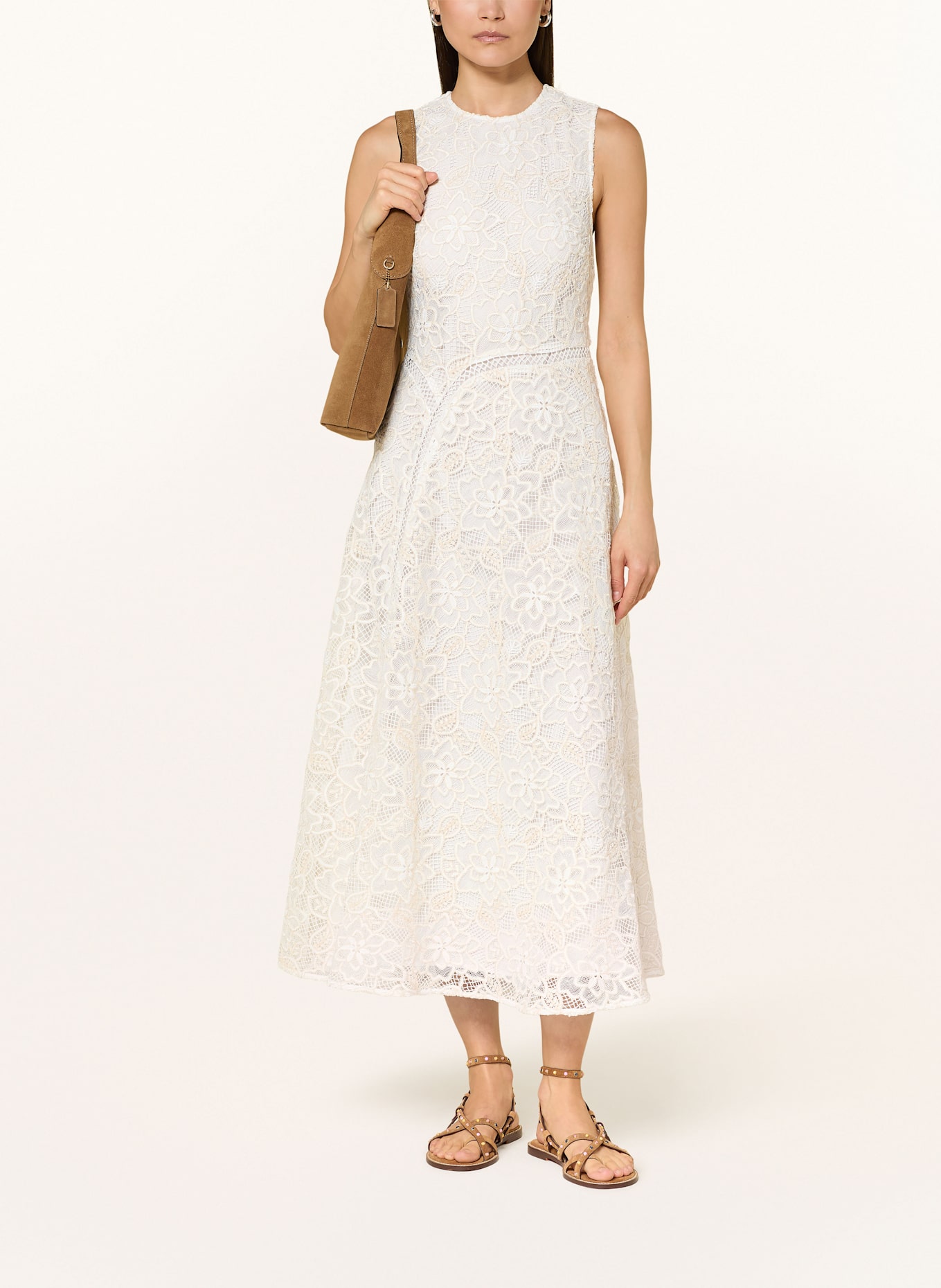 TED BAKER Spitzenkleid DARLEI: ECRU