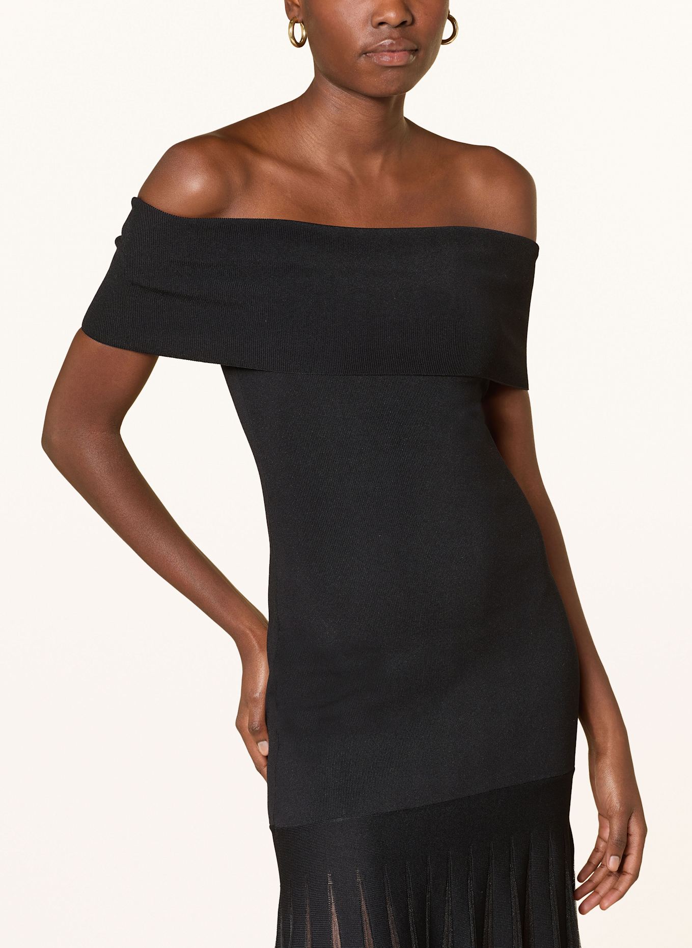 TED BAKER Strickkleid SUANNAA: SCHWARZ