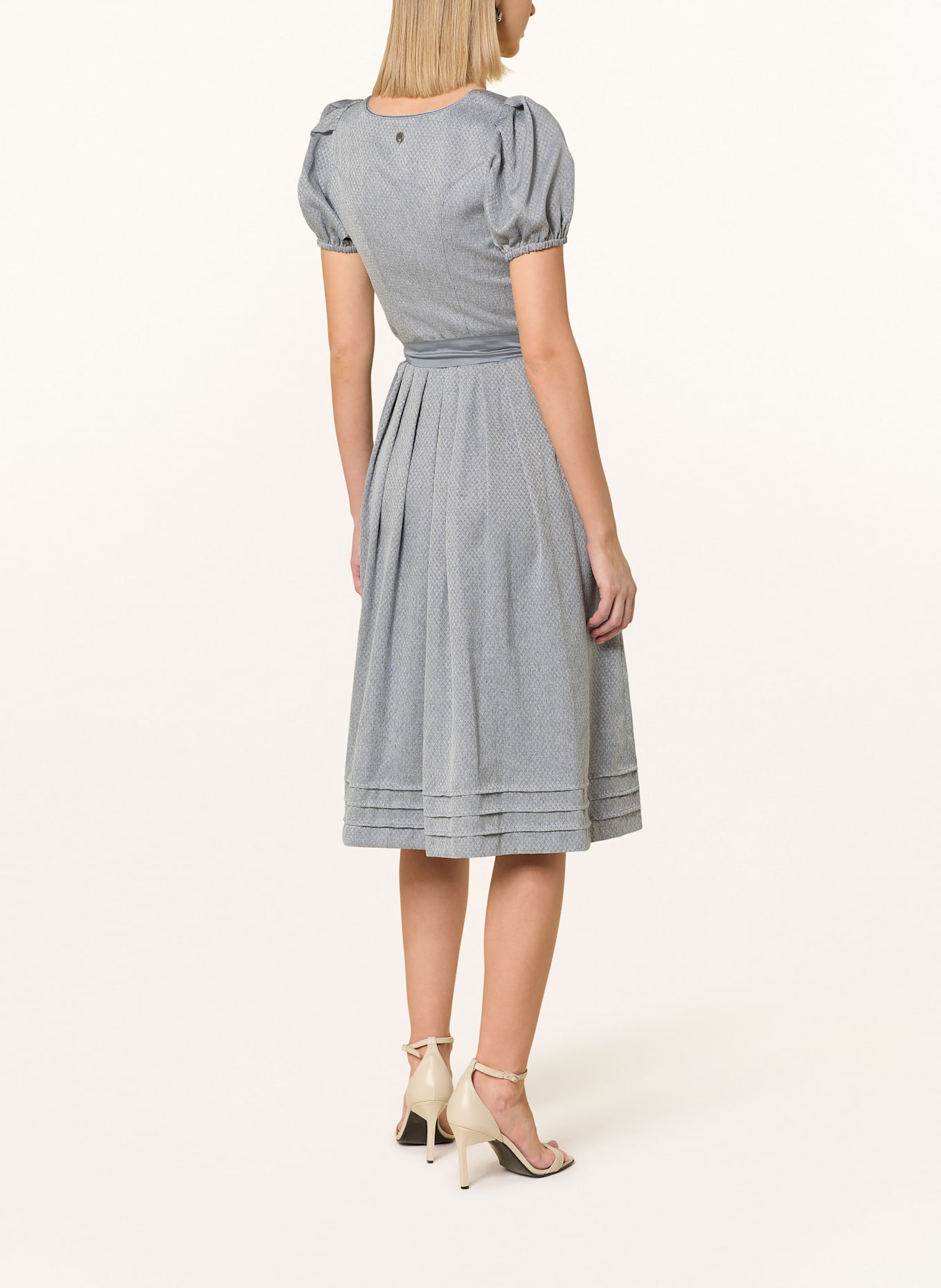 Spieth & Wensky Dirndl FERRARA: ŠEDÁ
