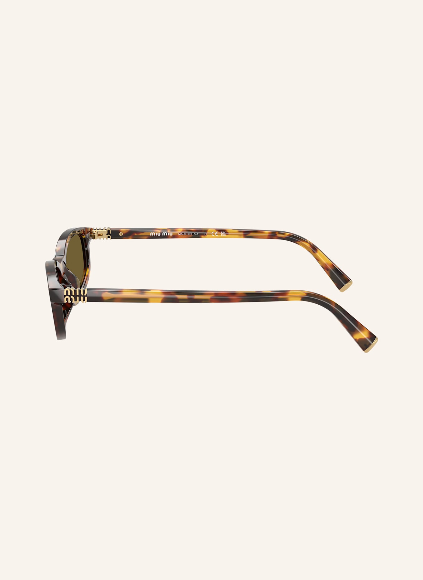 MIU MIU Sonnenbrille MU A06S: 14L09Z - HAVANA/ BRAUN