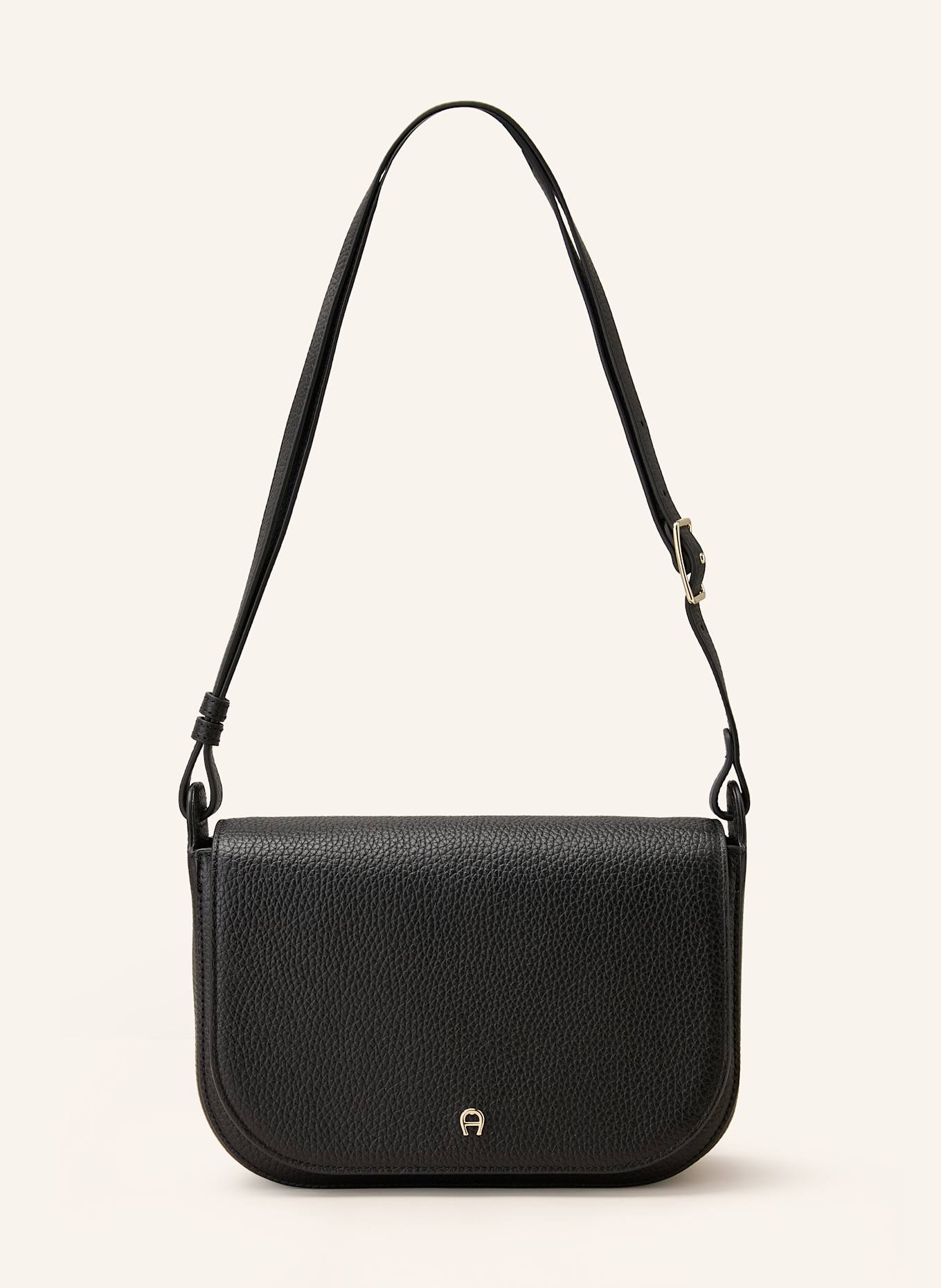 AIGNER Umhängetasche PURA: SCHWARZ