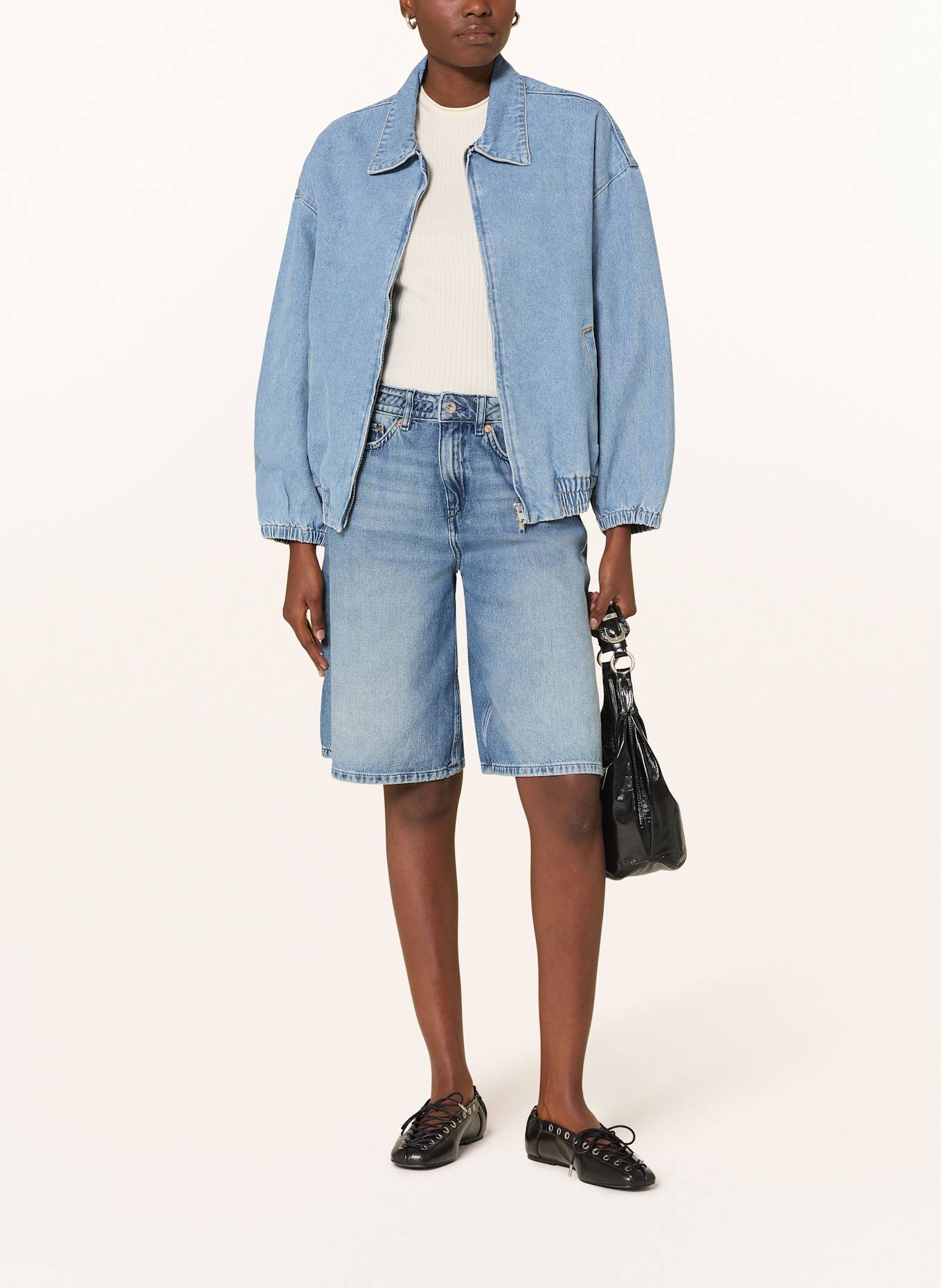 ELEH Jeansblouson: HELLBLAU