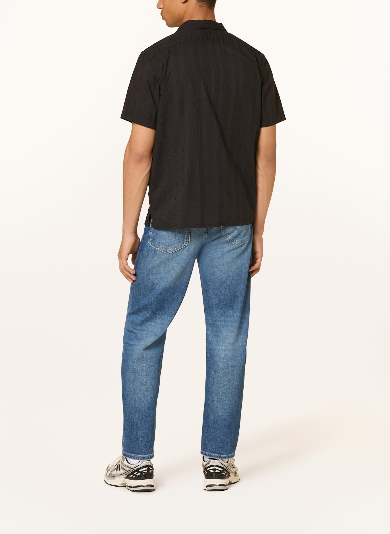 GANG Destroyed jeans 94AIDEN Regular fit: MID BLUE