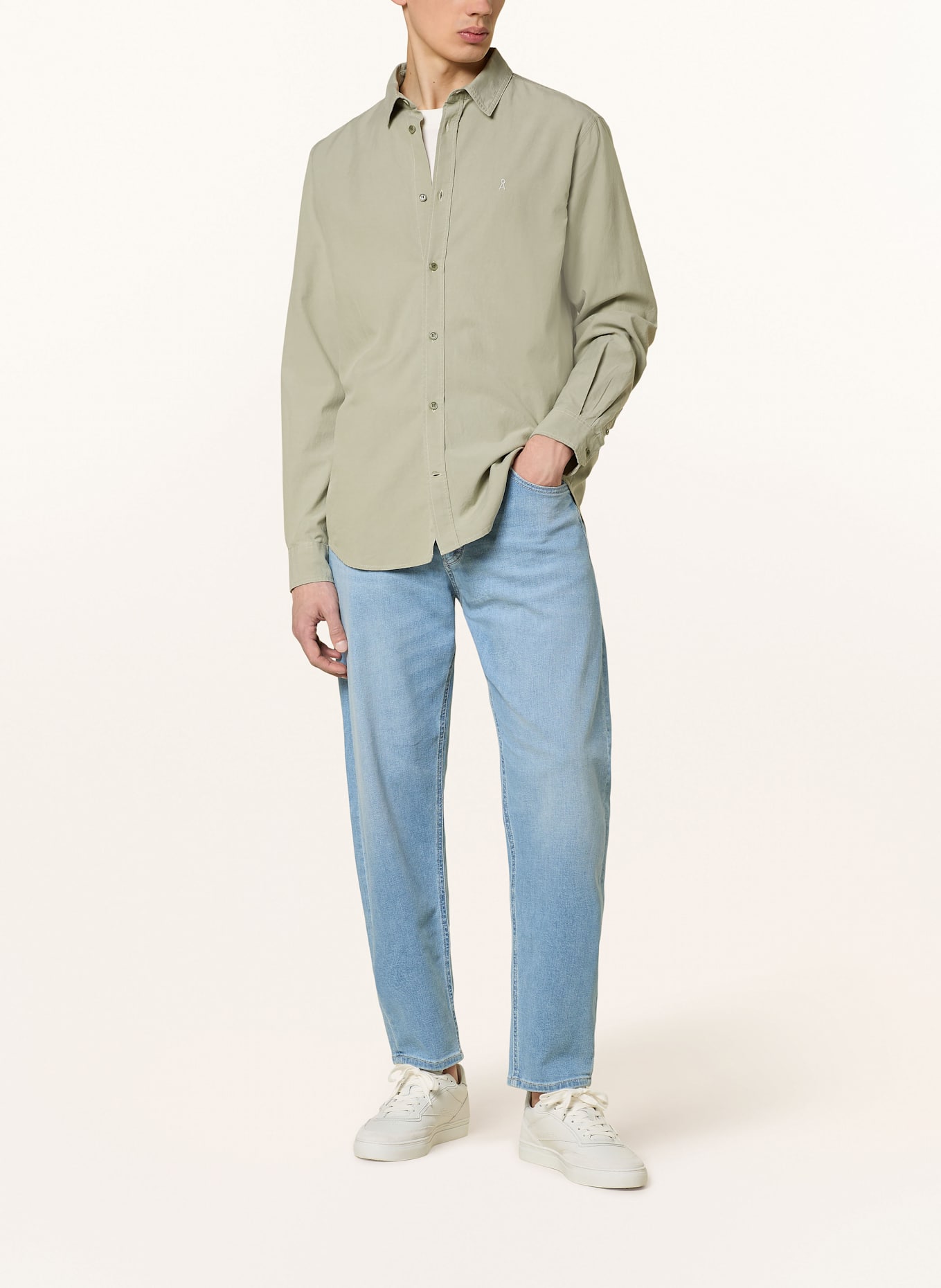 GANG Jeansy 94AIDEN o-shape fit: LIGHT BLUE