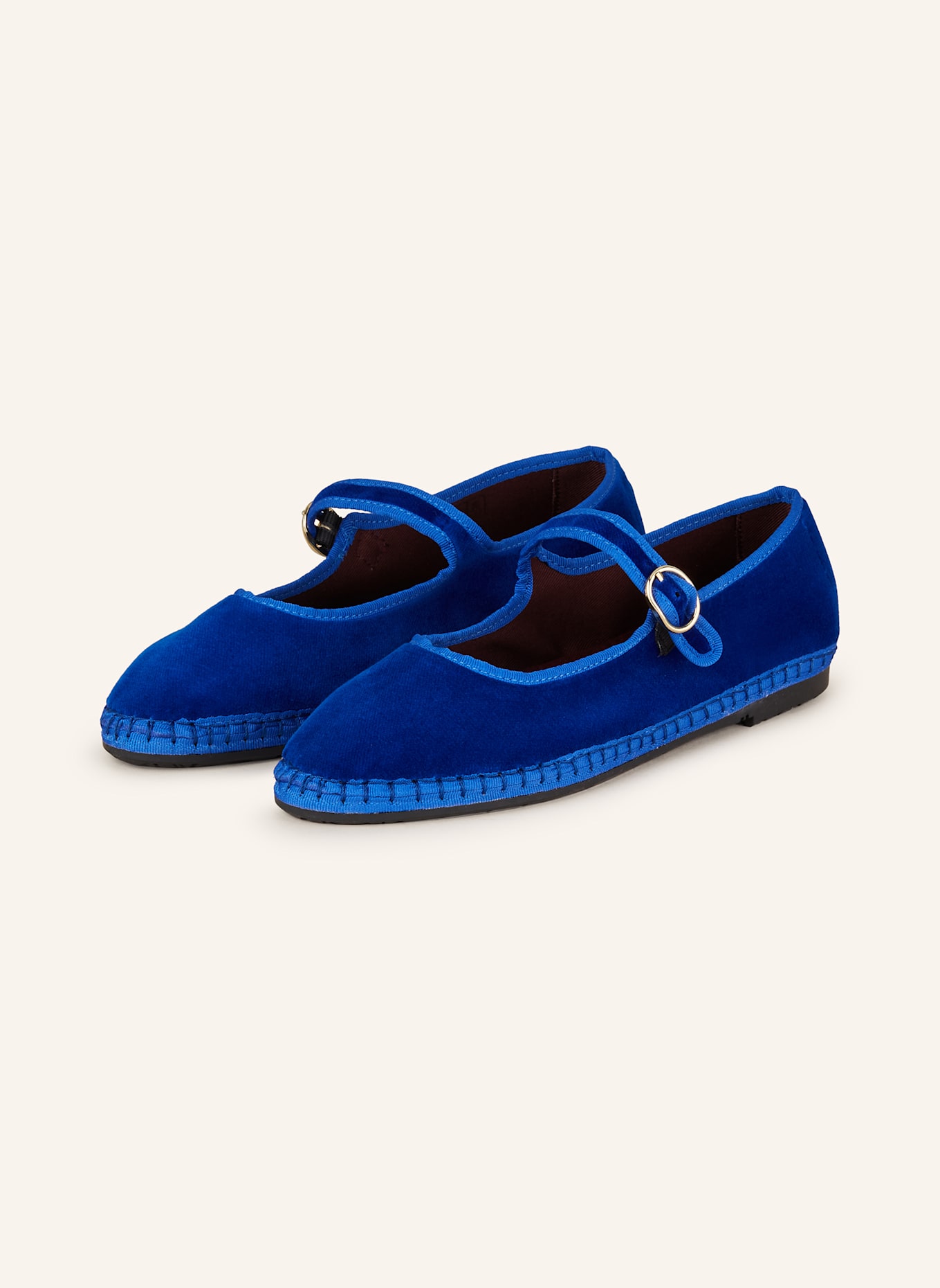 FLABELUS Ballerinas OE: BLAU