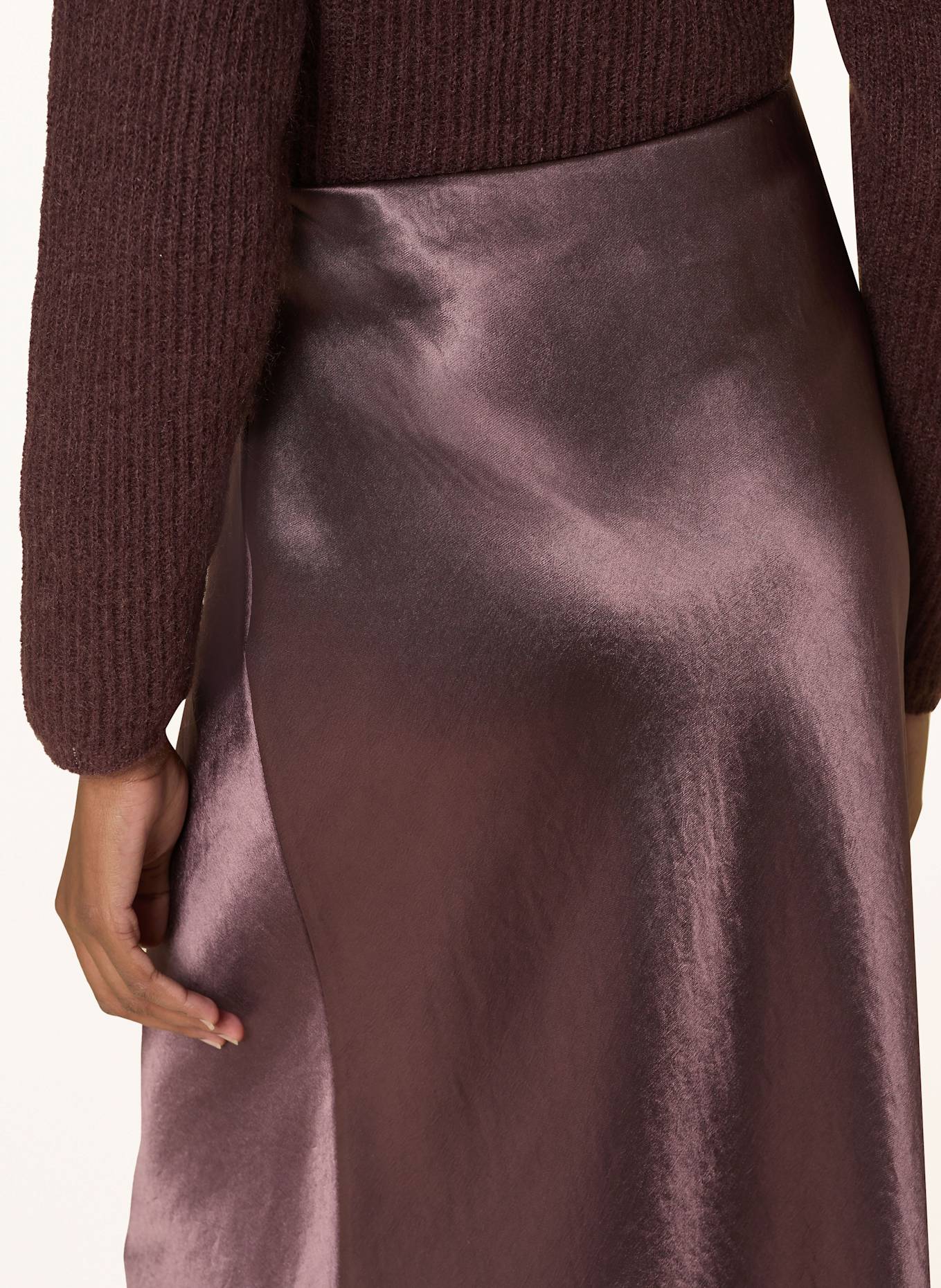 MM Satinrock ALESSIO: DUNKELROT