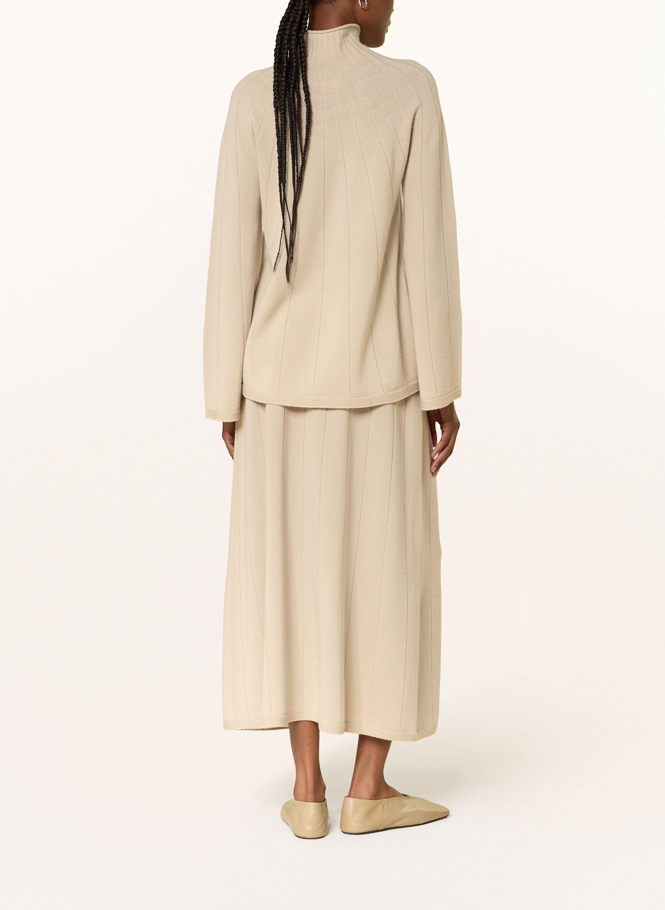 MM Strickrock PEONIE: BEIGE