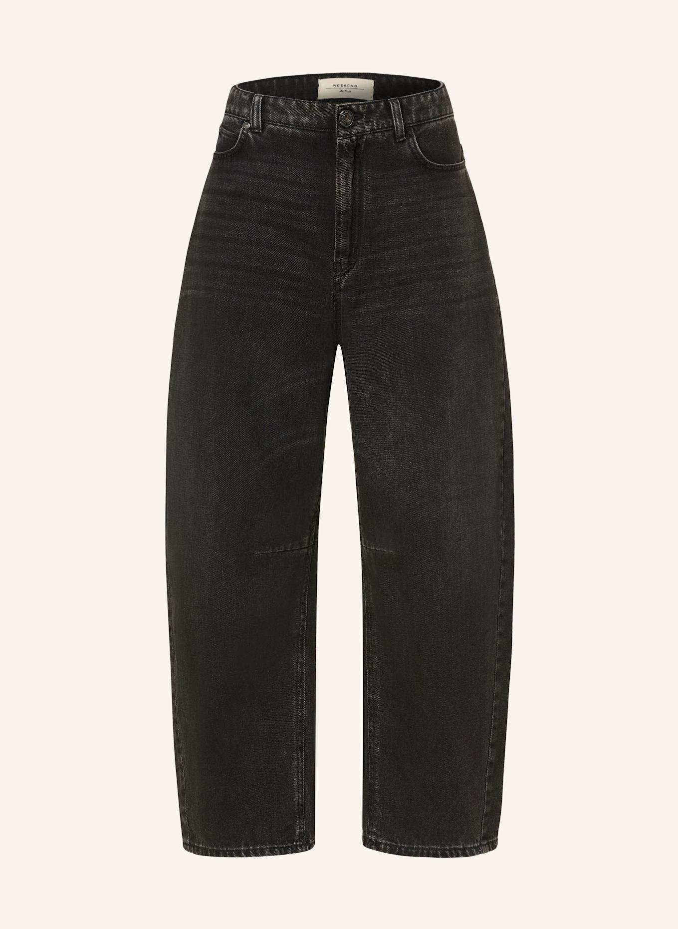 WEEKEND Max Mara Mom Jeans DOUGLAS: 028 BLACK
