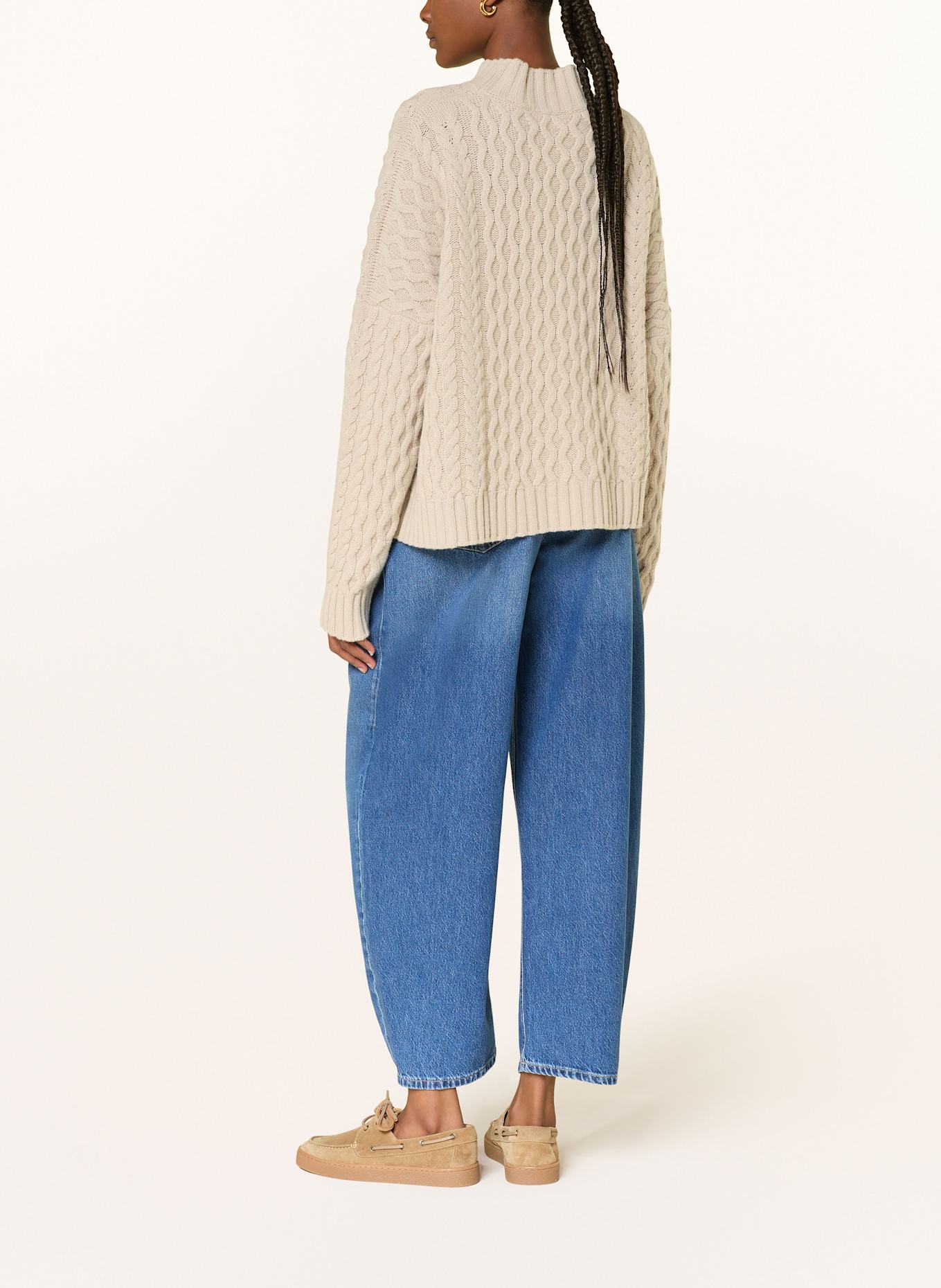 WEEKEND Max Mara Oversized sweater YARD: BEIGE