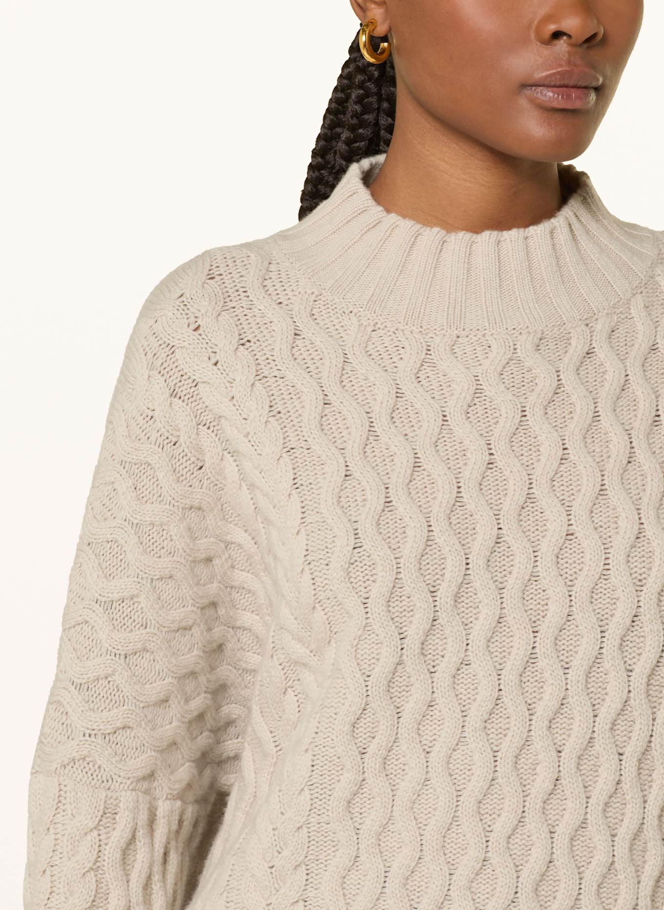 WEEKEND Max Mara Oversized sweater YARD: BEIGE