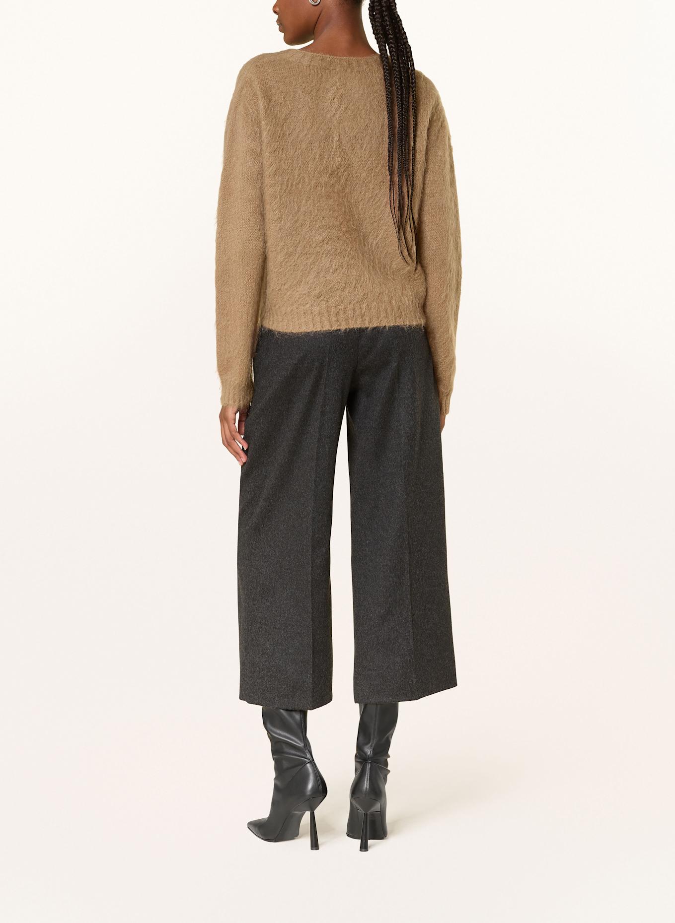 Max Mara STUDIO Pullover ACETO mit Mohair: CAMEL