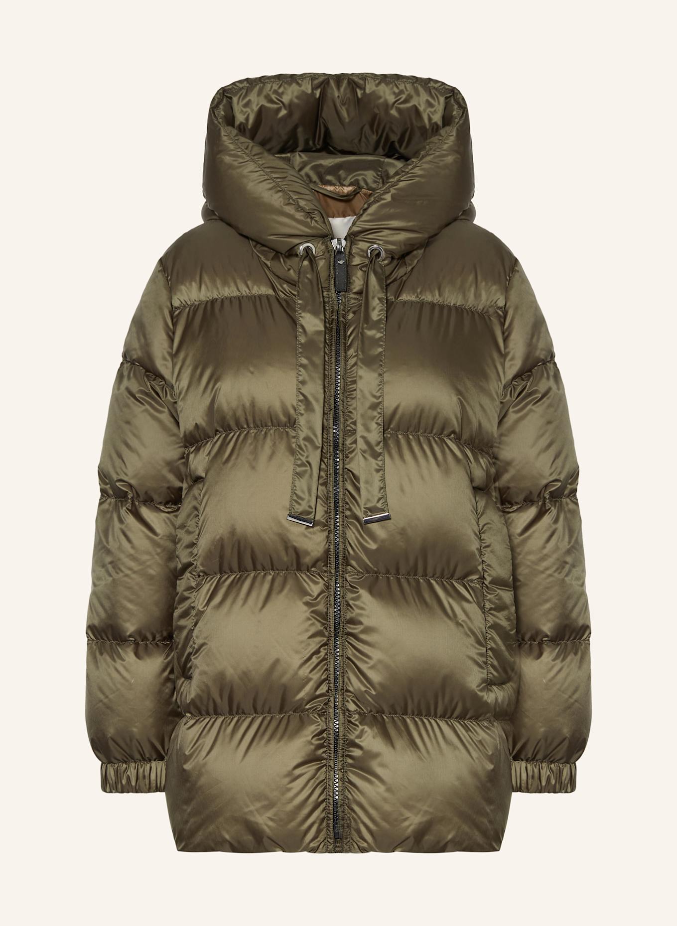 Max Mara The Cube Down jacket SEIA in khaki