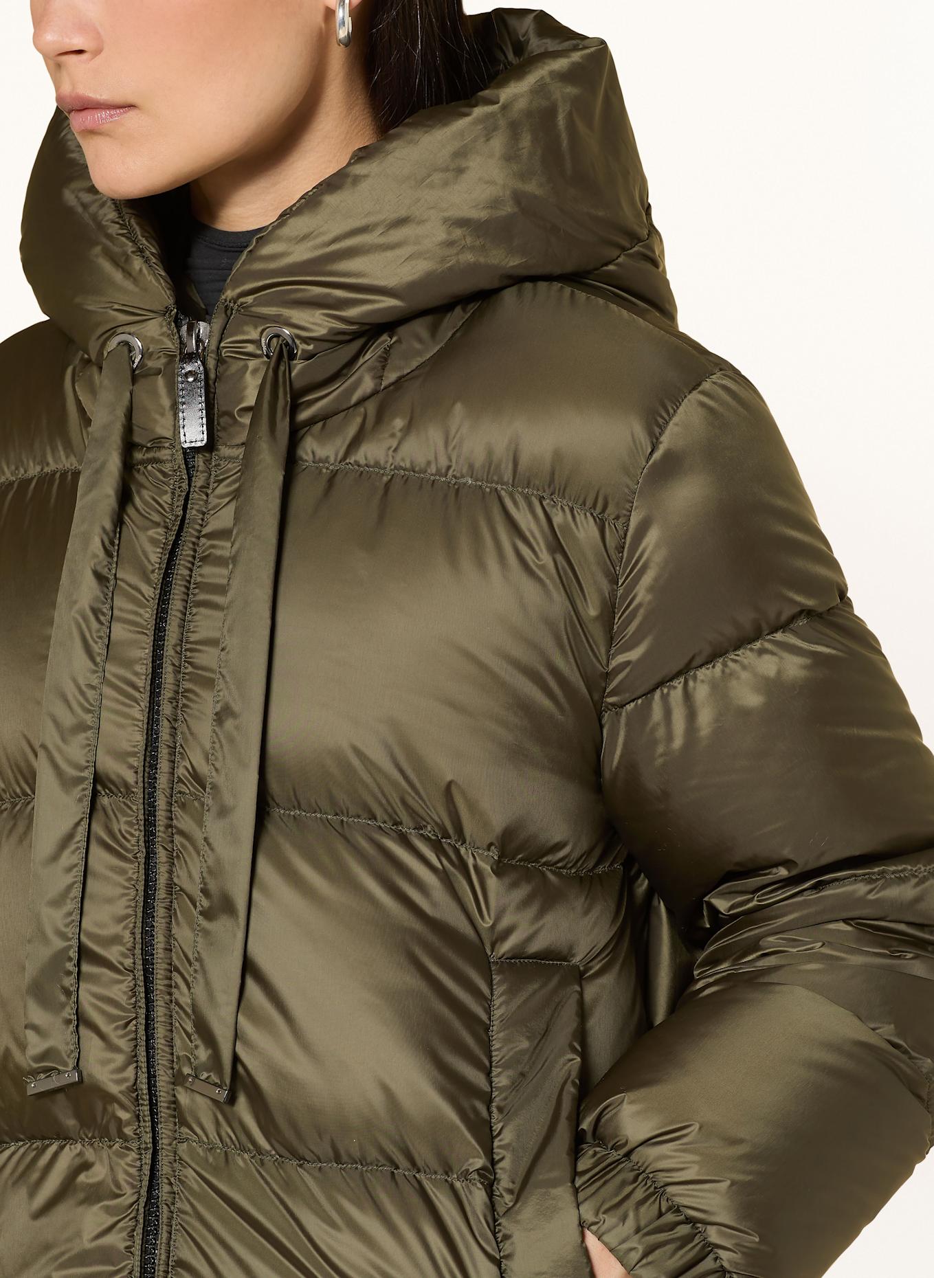 Max Mara The Cube Down jacket SEIA in khaki