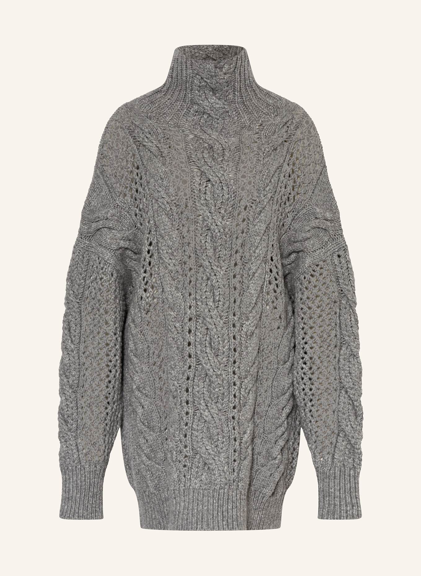 SPORTMAX Robe en maille CALCO: GRIS