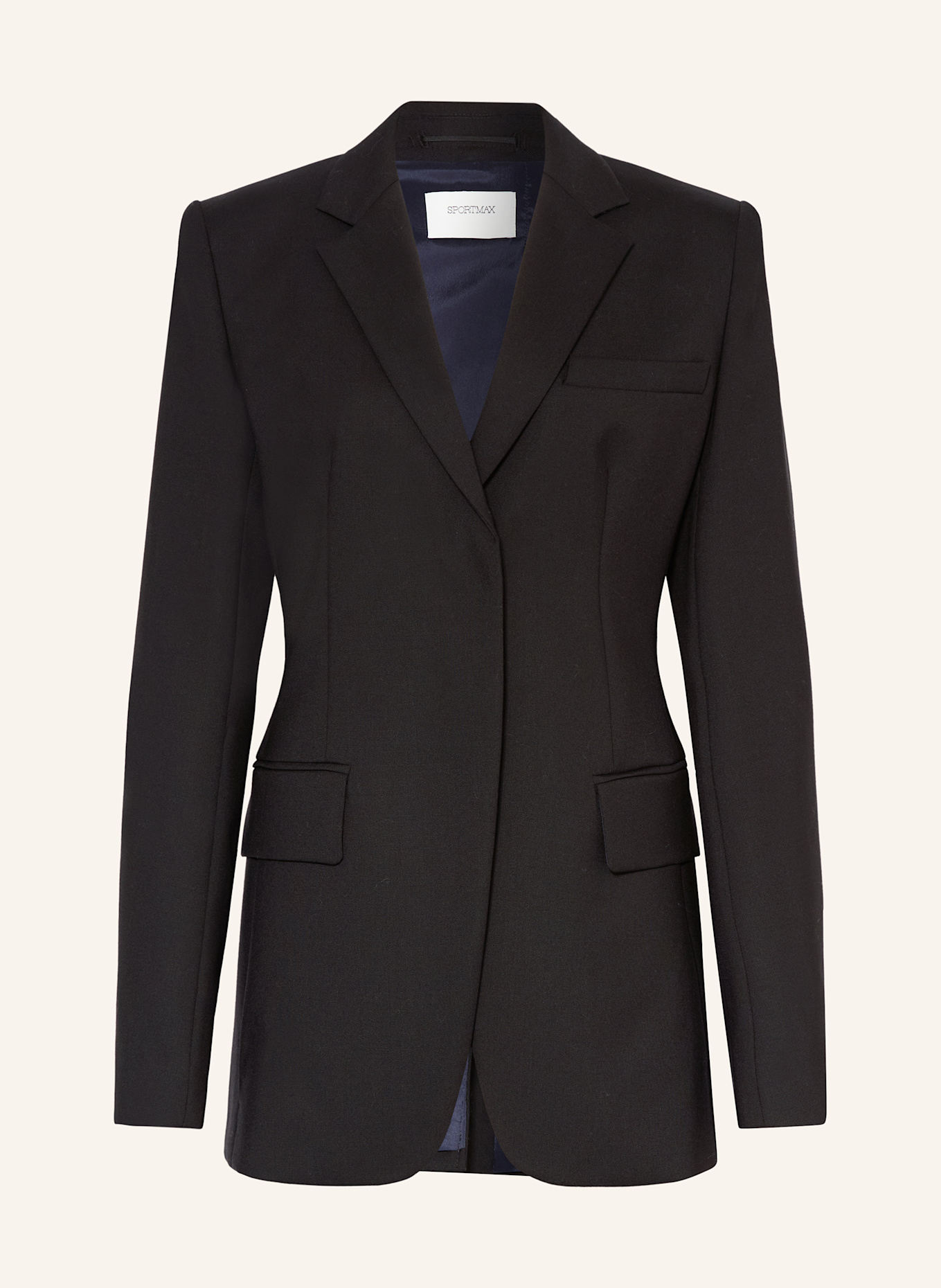 SPORTMAX Blazer RANGHI: SCHWARZ