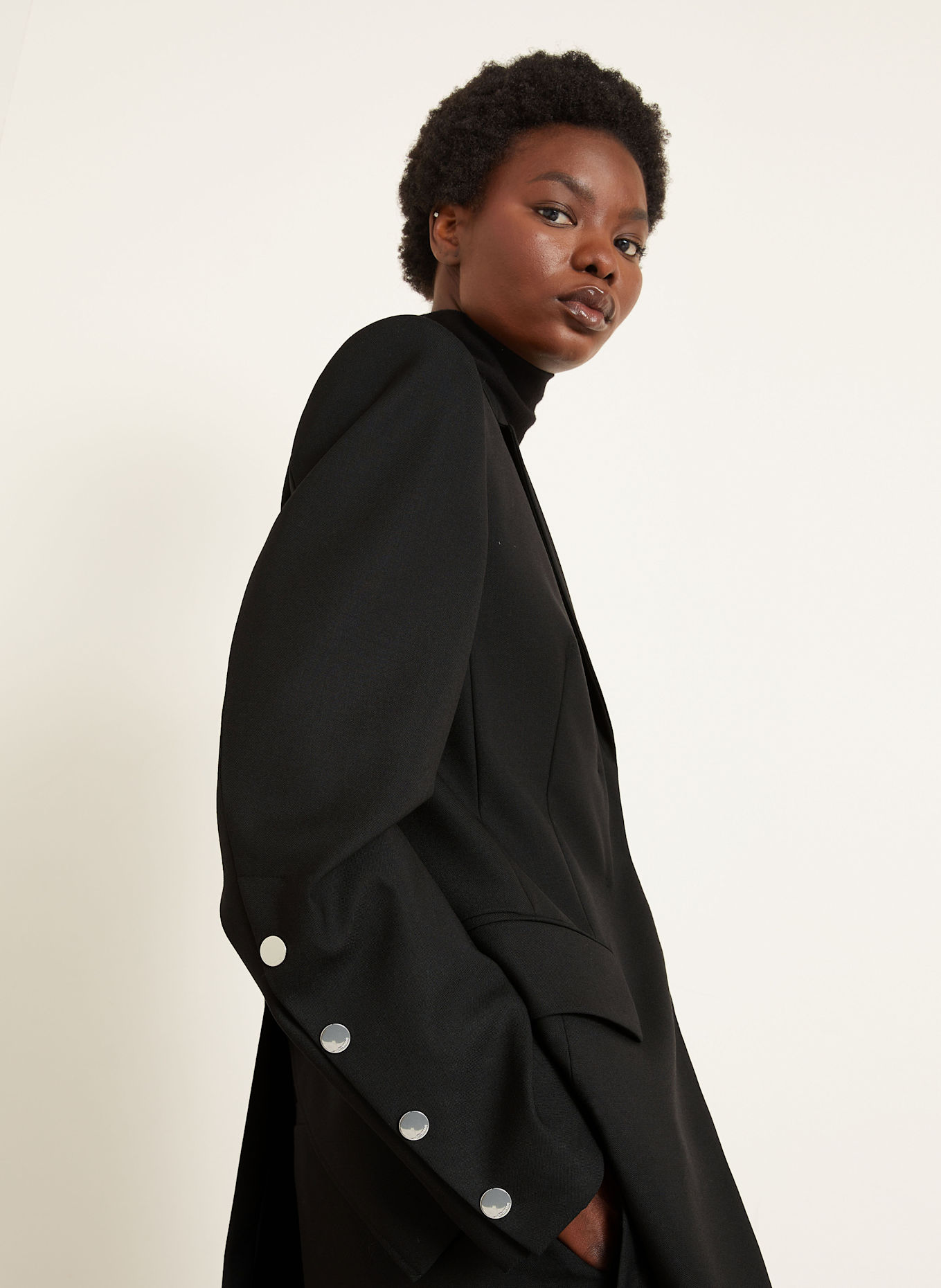 SPORTMAX Blazer RANGHI: SCHWARZ