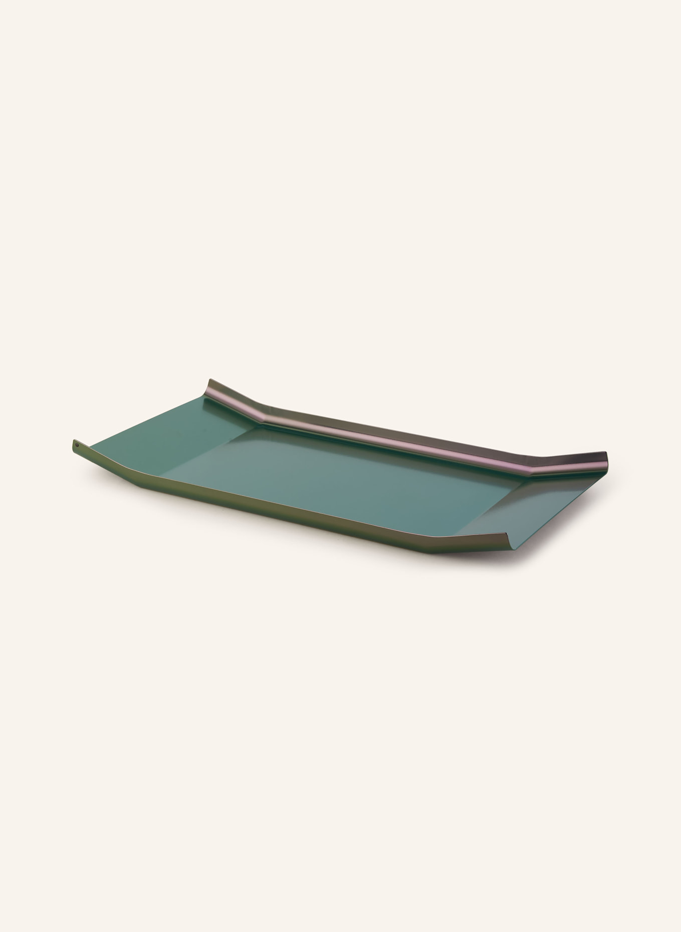 ALESSI Podnos ARRAN: ZELENÁ / FIALOVÁ