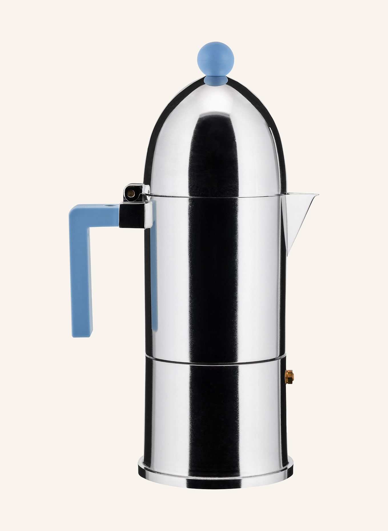 ALESSI Espressokocher LA CUPOLA: HELLBLAU