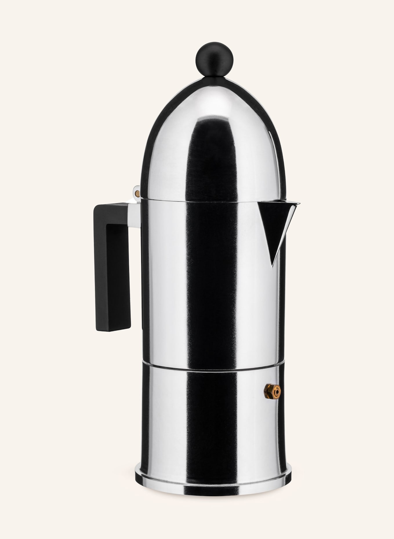 ALESSI Espressokocher LA CUPOLA: SCHWARZ