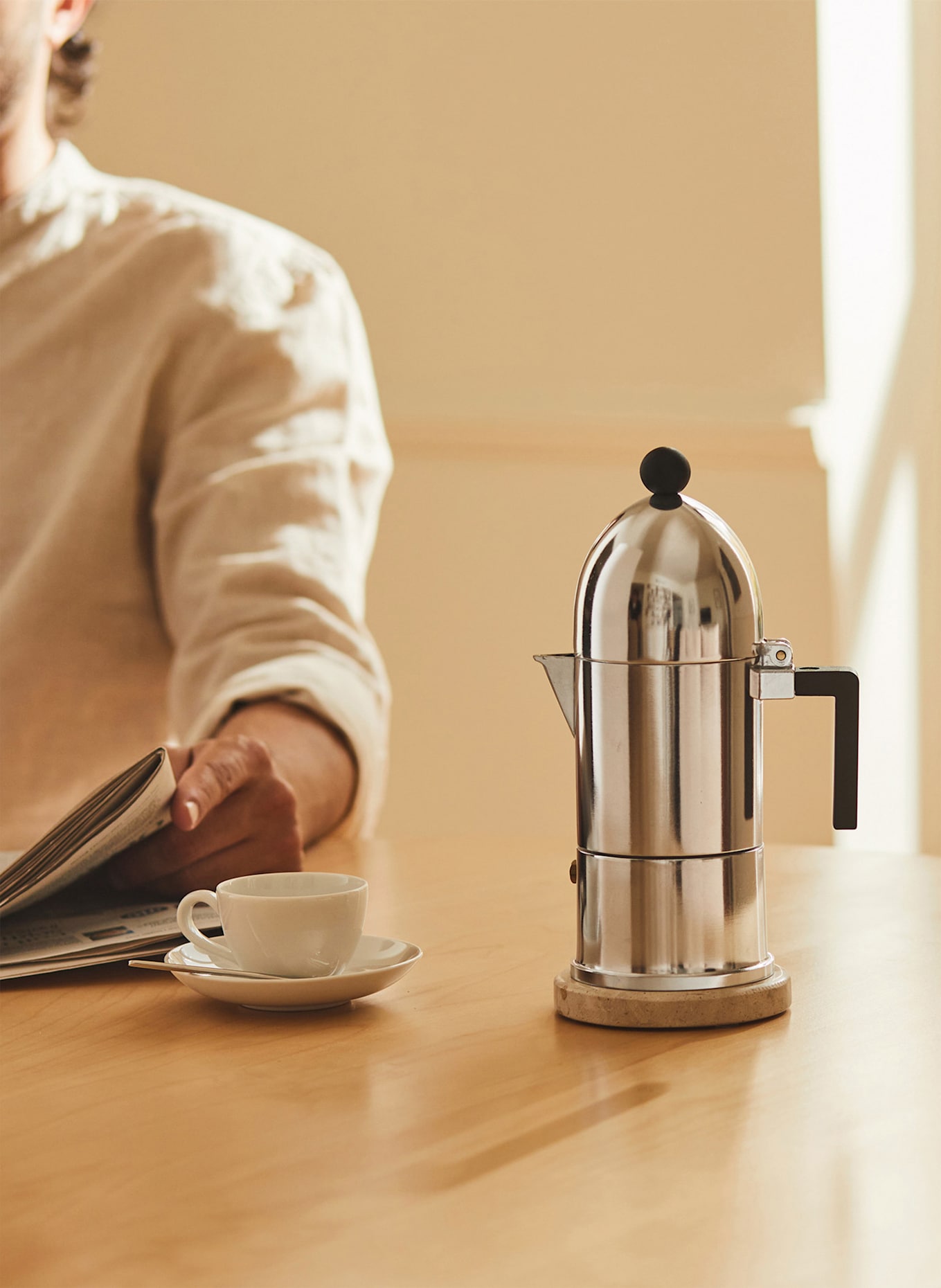 ALESSI Espressokocher LA CUPOLA: SCHWARZ