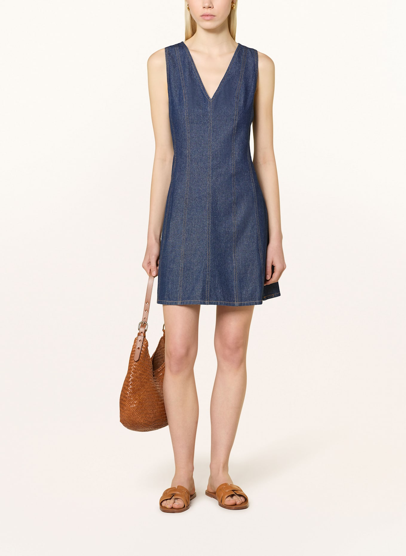 NEO NOIR Jeanskleid NAVA: DUNKELBLAU