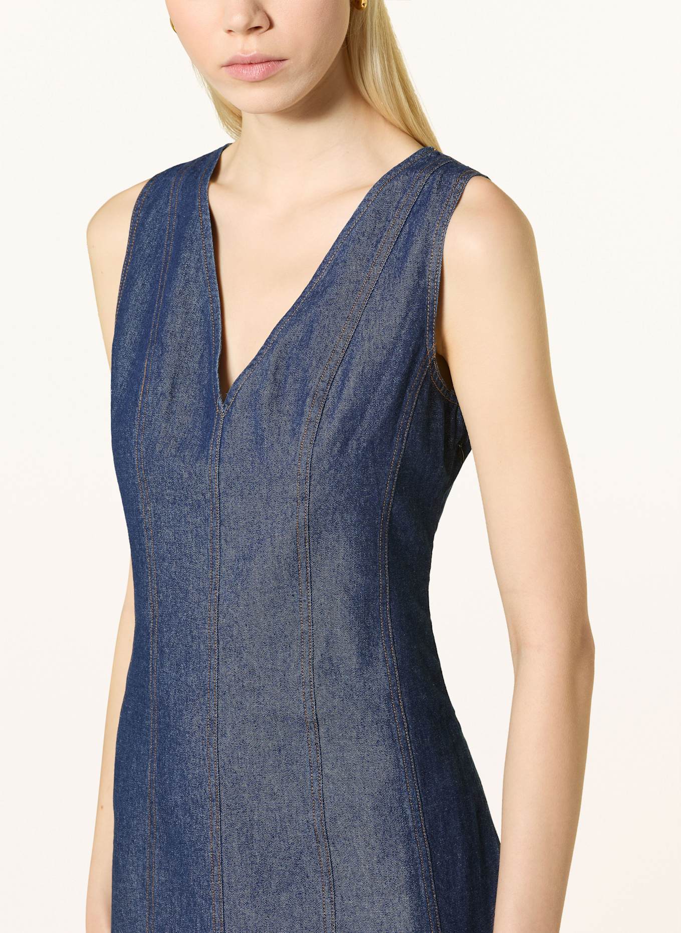 NEO NOIR Jeanskleid NAVA: DUNKELBLAU