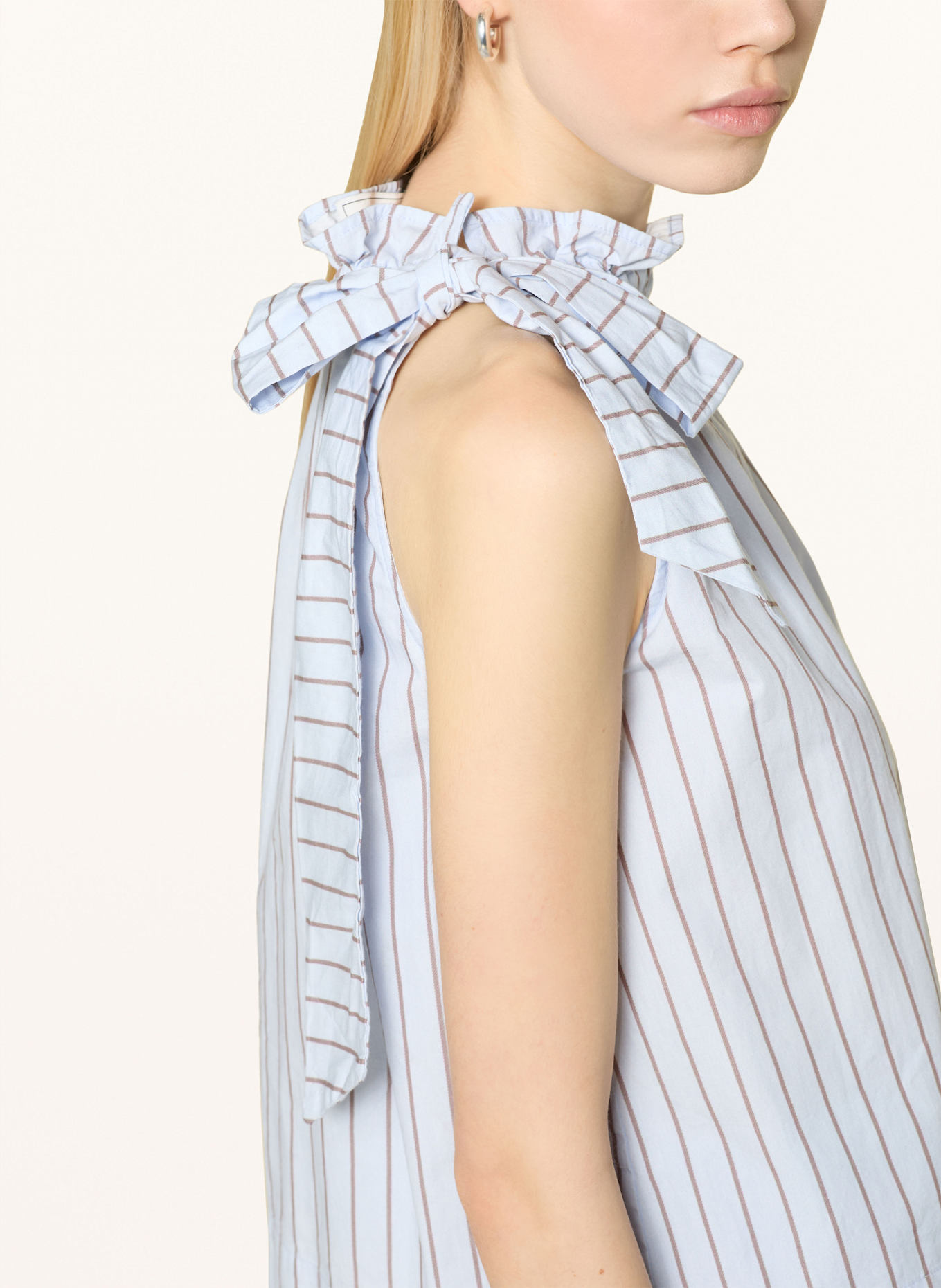 NEO NOIR Blusentop MAULA: HELLBLAU