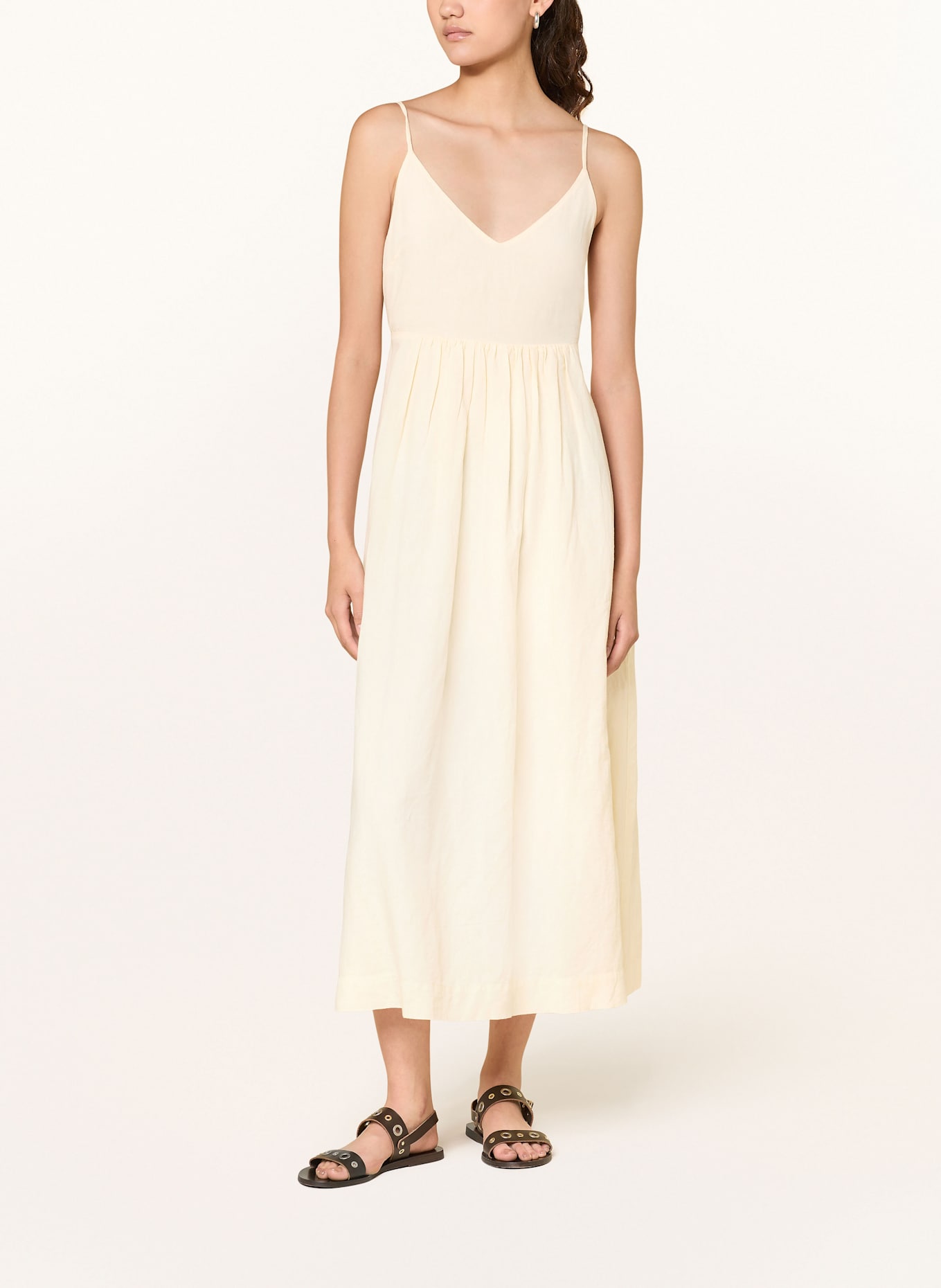 NEO NOIR Kleid SAVANI mit Cut-out: HELLGELB