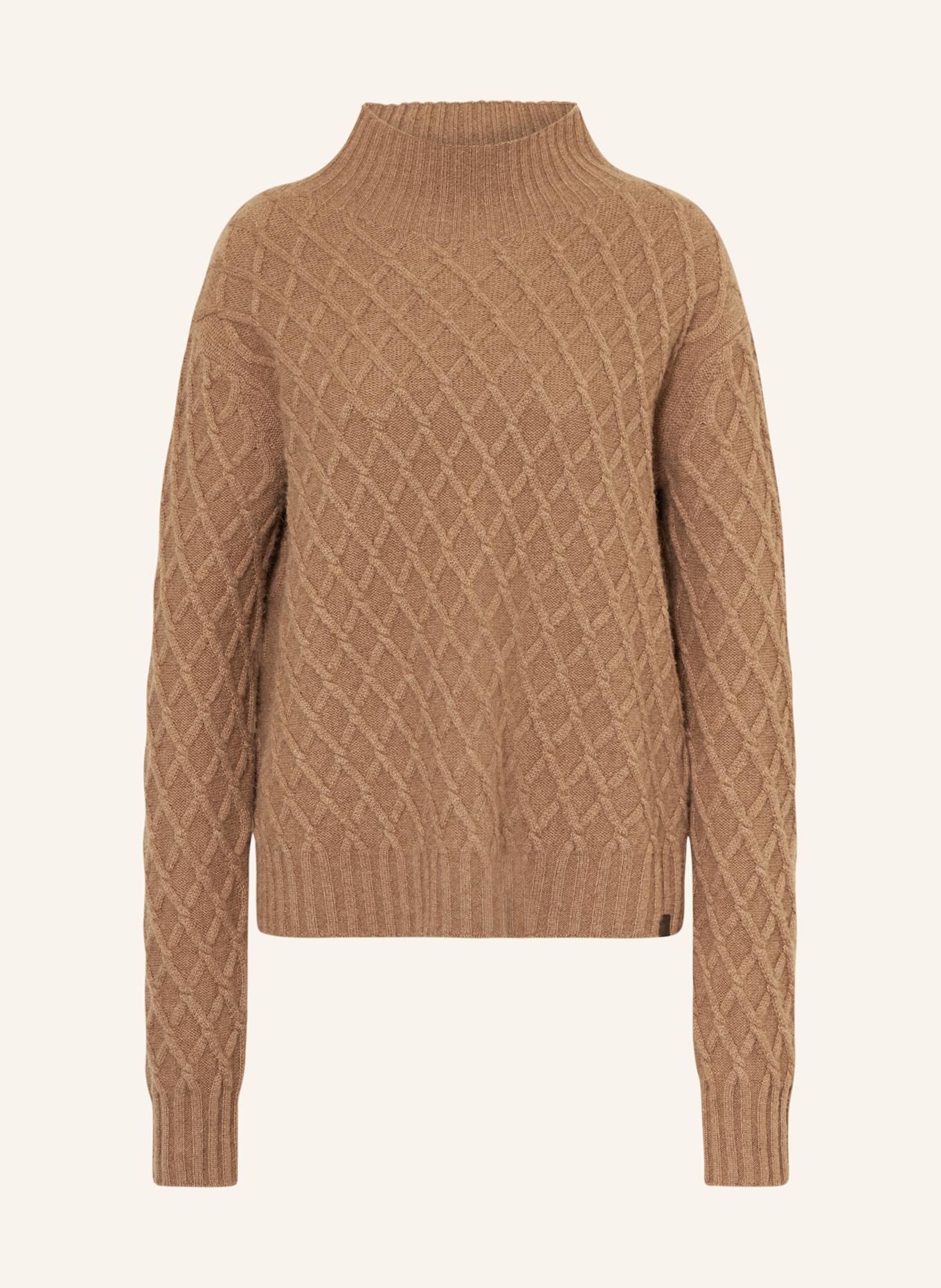 Max Mara Kamelhaar-Pullover MOLI: CAMEL