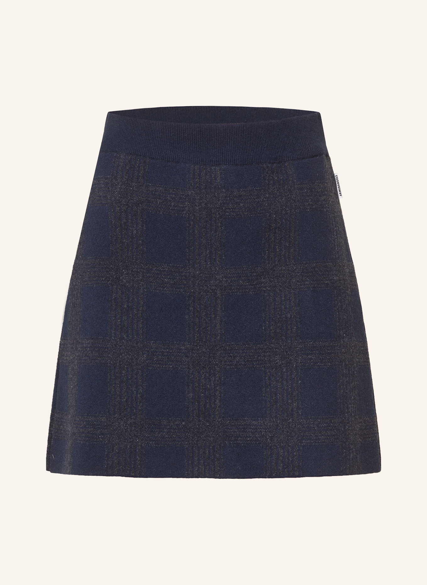 ARMEDANGELS Rock DARLAA: DUNKELBLAU / GRAU