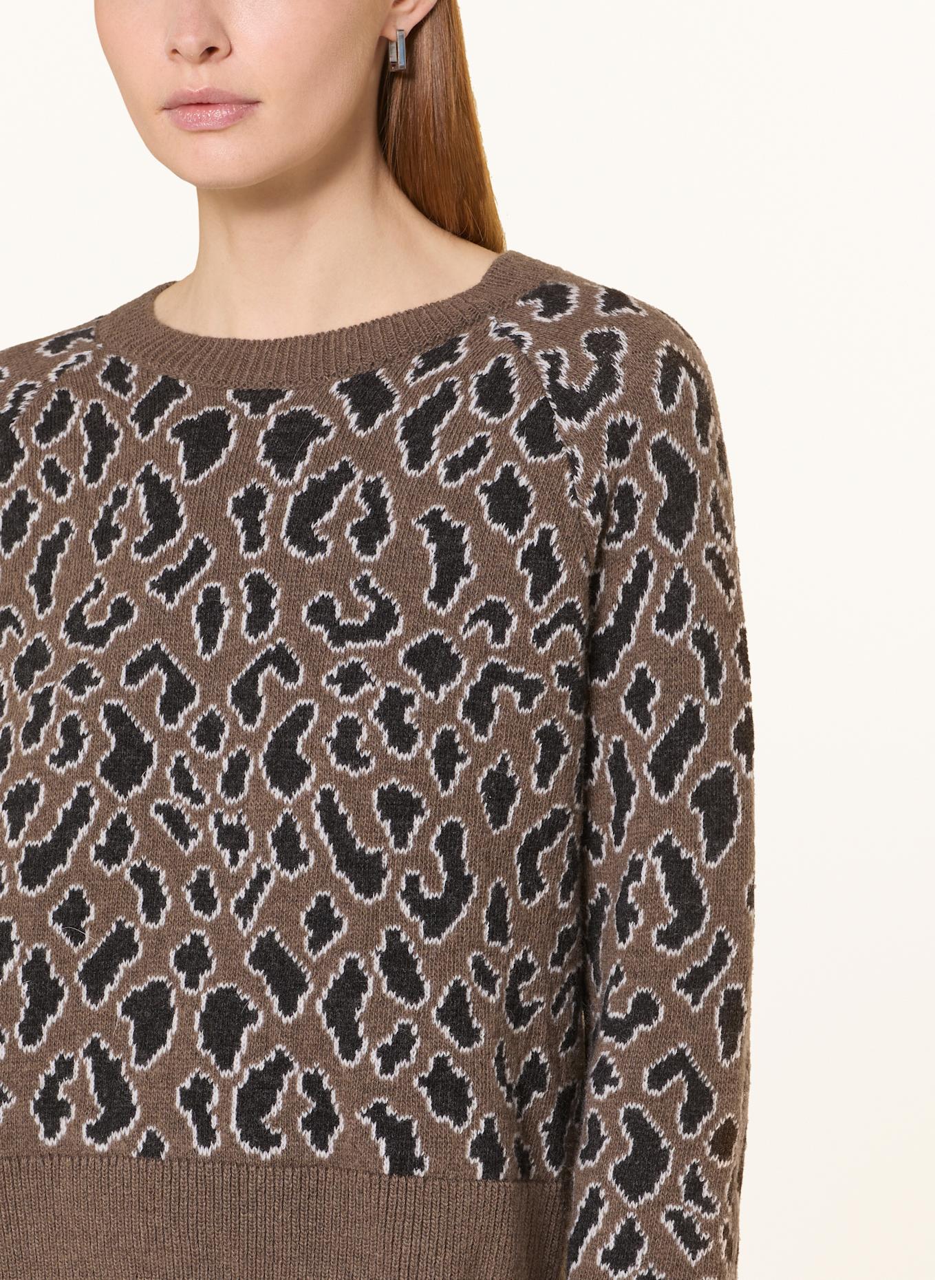 ARMEDANGELS Pullover DILIRIAA: BRAUN / SCHWARZ / WEISS