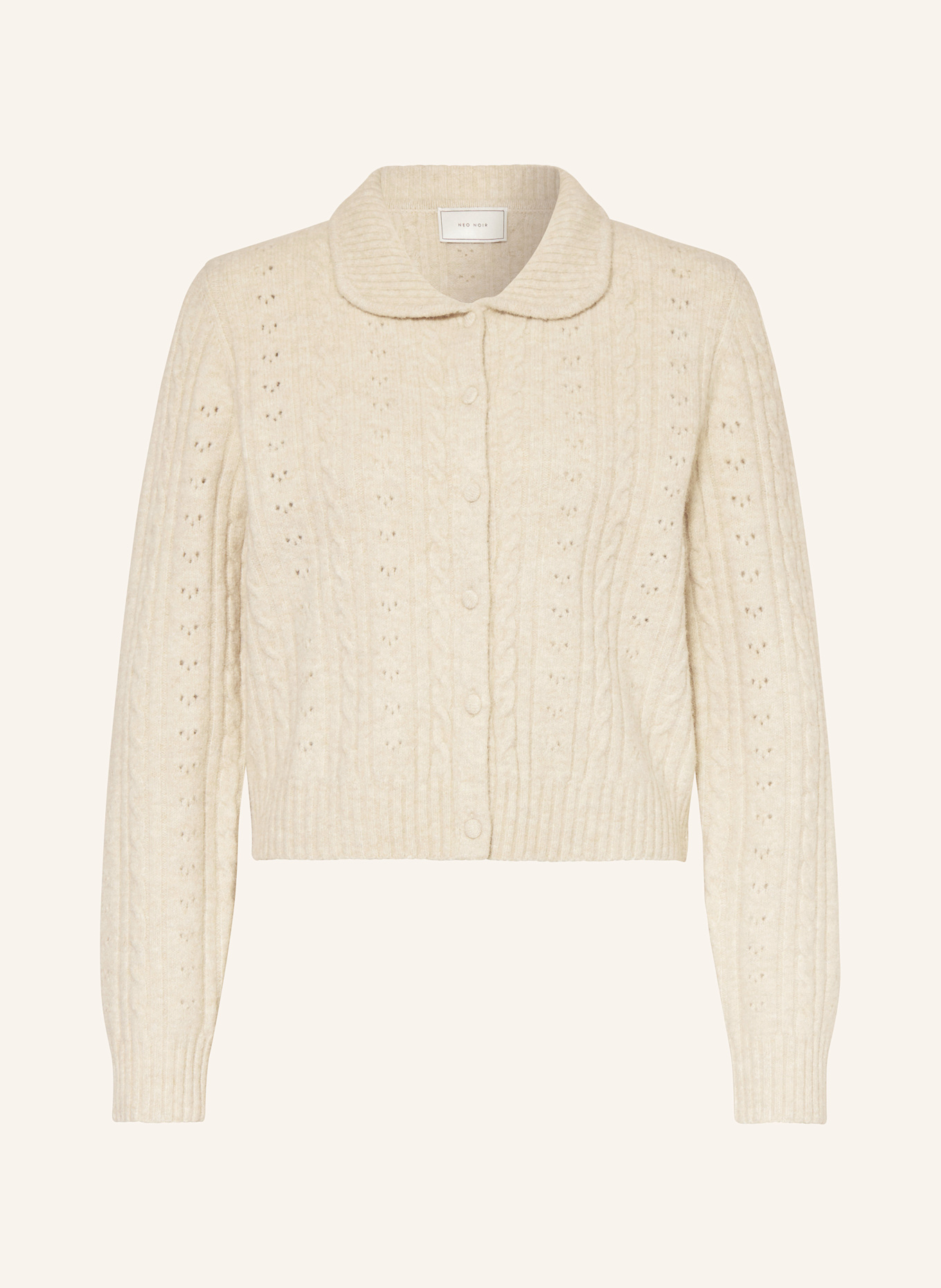NEO NOIR Strickjacke EMELIE: CREME