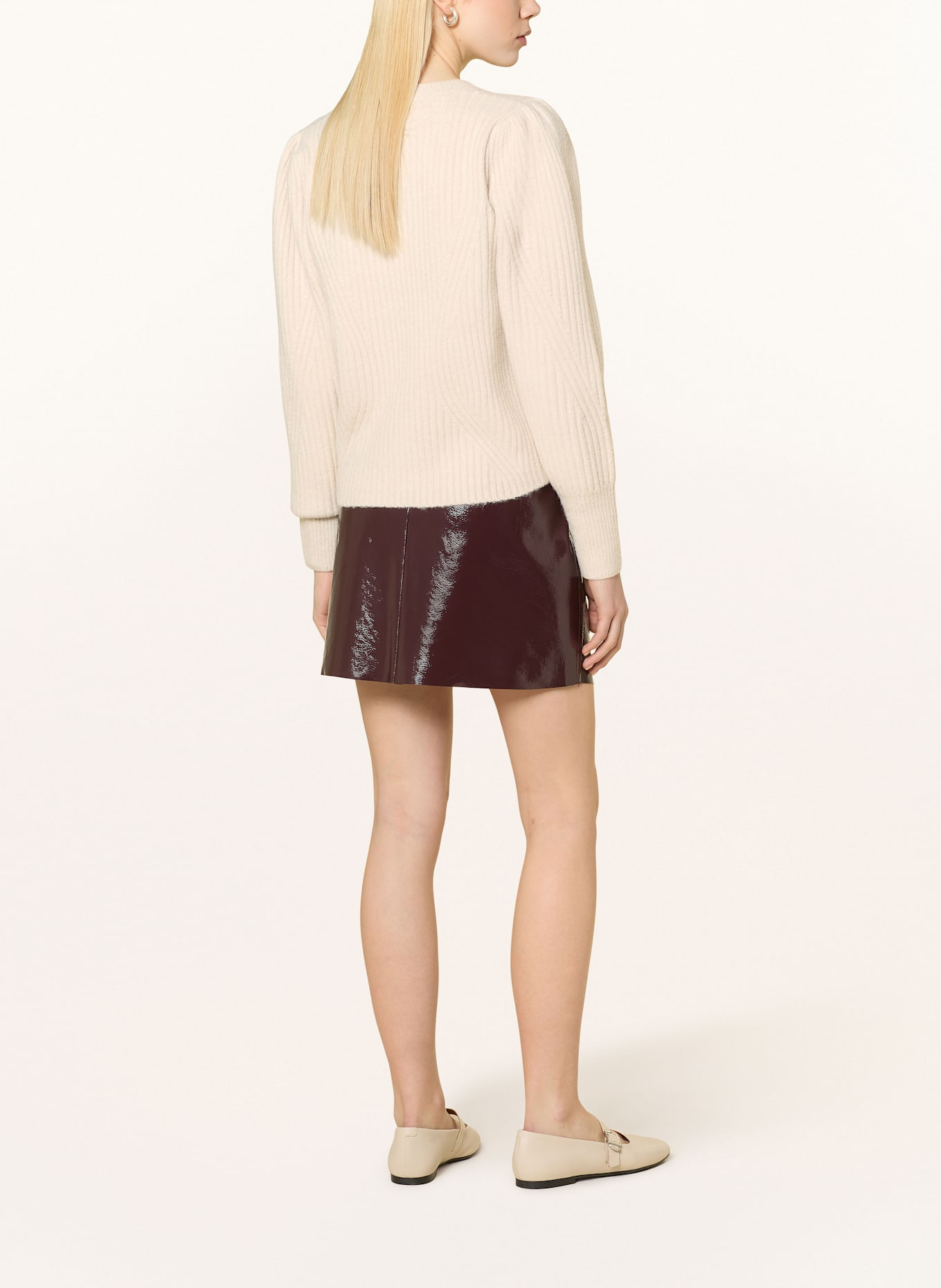 NEO NOIR Strickjacke: ECRU