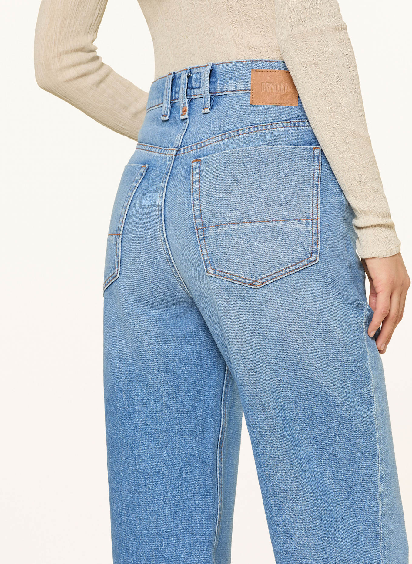 DRYKORN Straight džíny CONSIST: 3500 BLAU