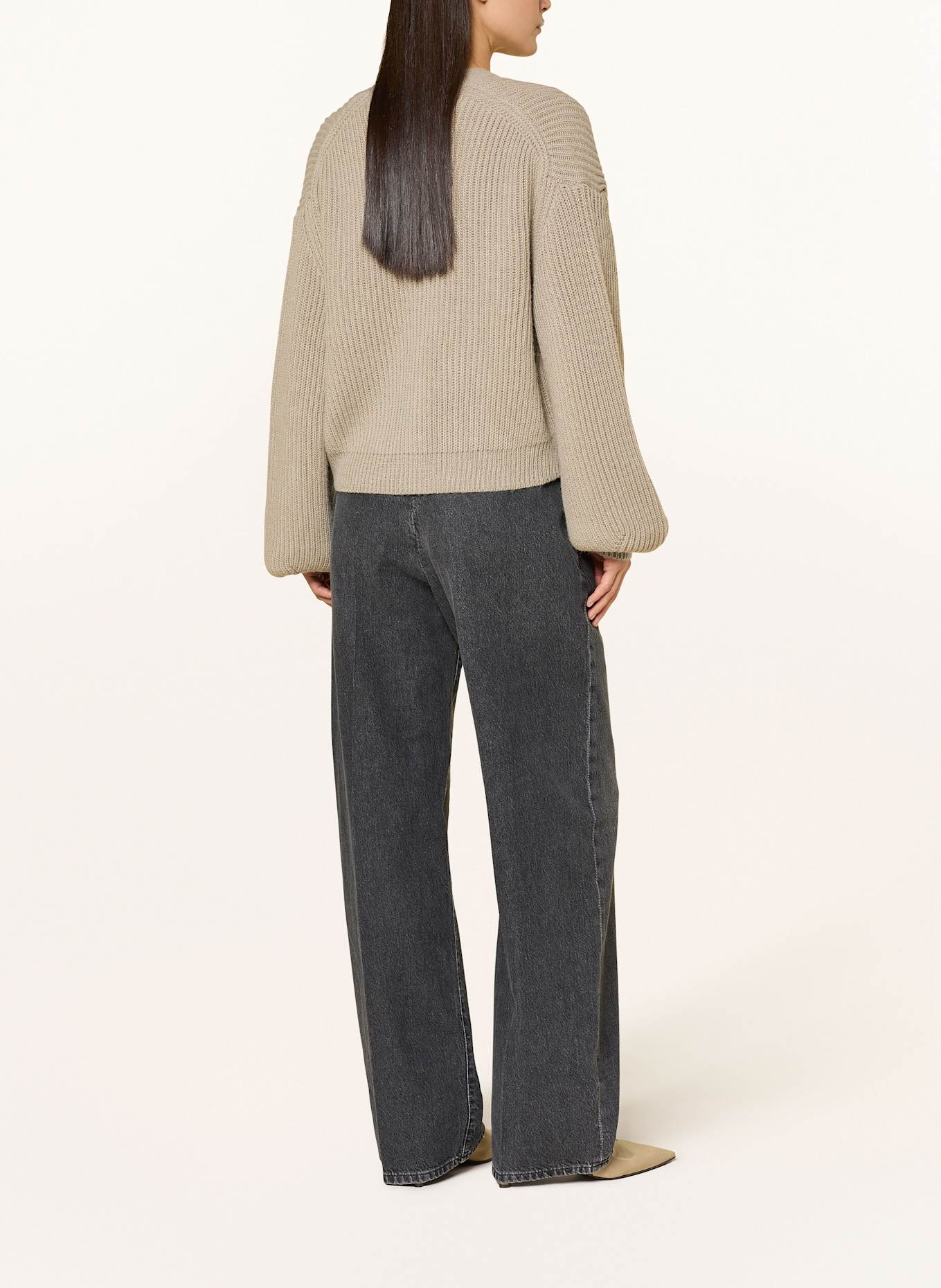 DRYKORN Strickjacke COOPIE_2: TAUPE