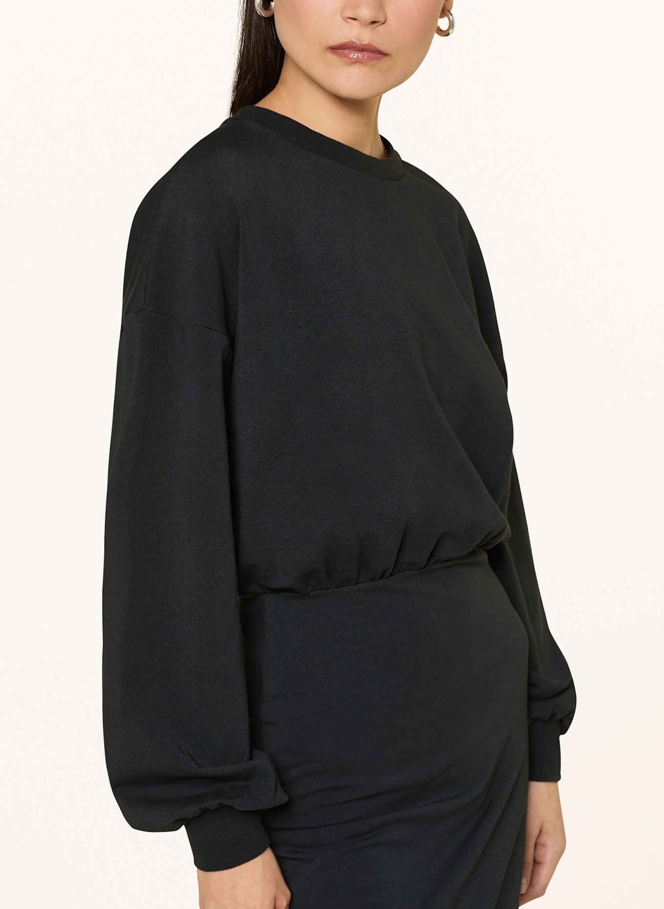 DRYKORN Sweatkleid VILIAN: SCHWARZ