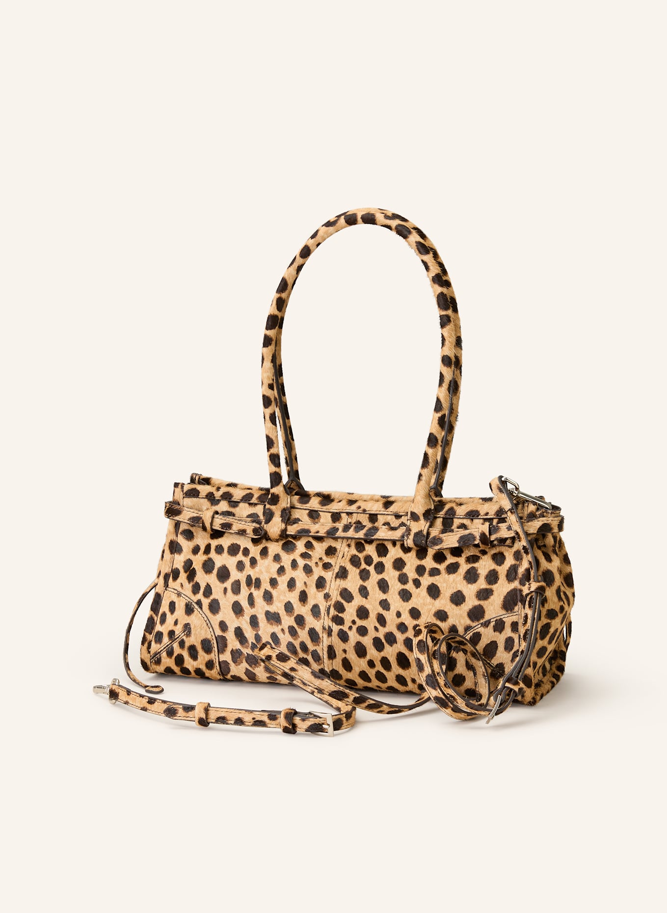 jeffrey campbell Schultertasche PESKY: HELLBRAUN / DUNKELBRAUN