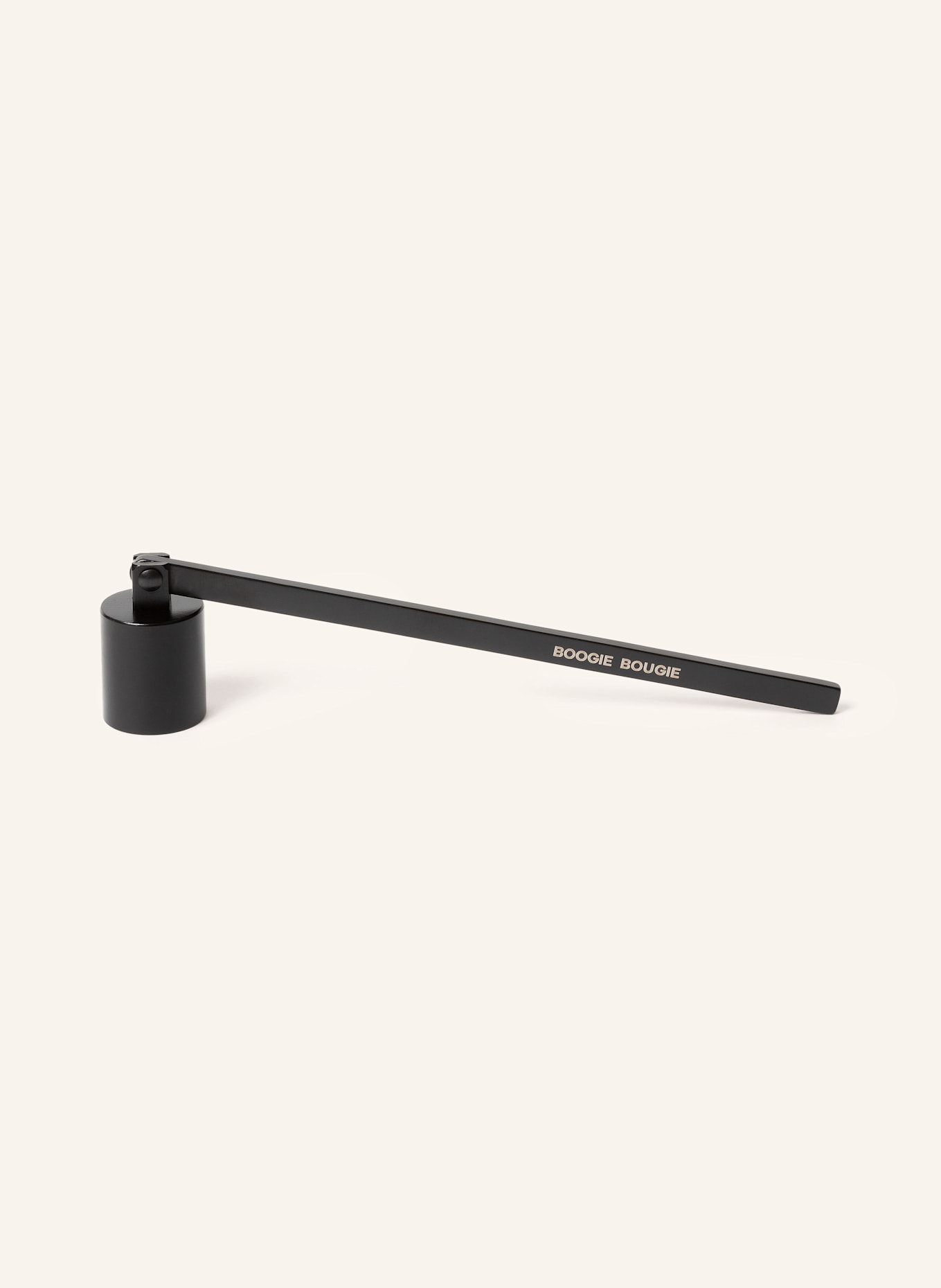 BOOGIE BOUGIE 4-cz. Zestaw do pielęgnacji świec: CZARNY